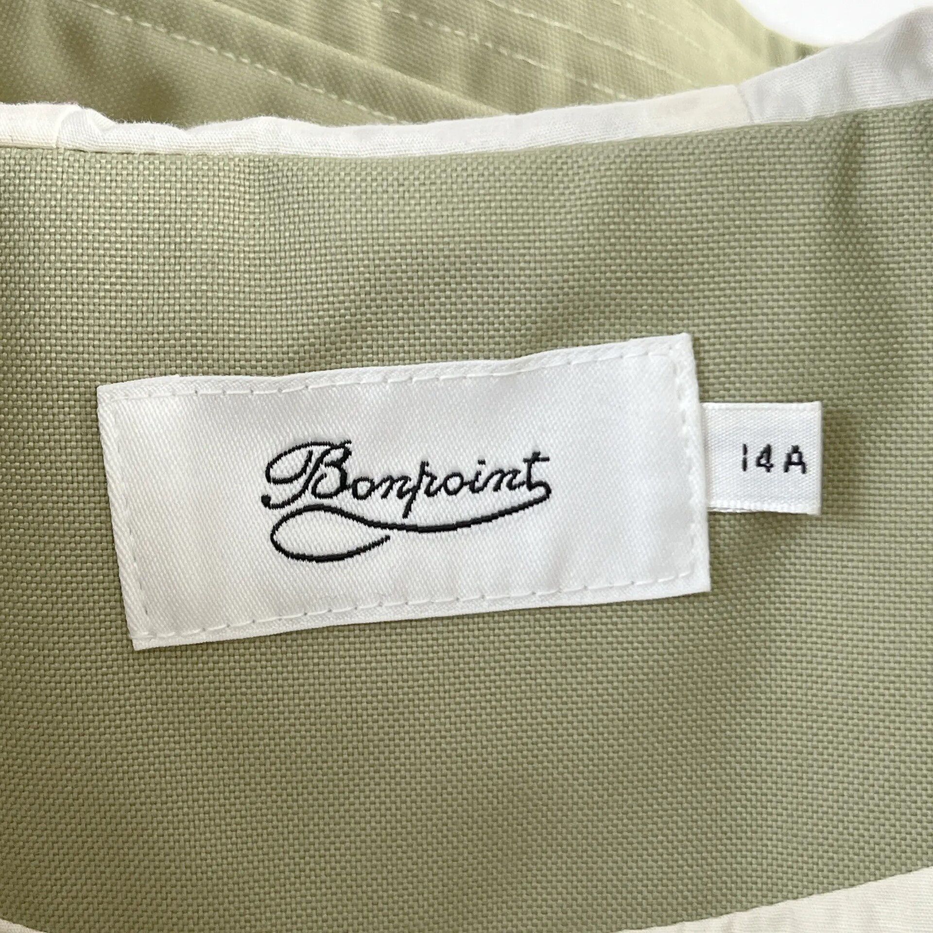 Other Bonpoint Green Long Coat 14A Size US L / EU 52-54 / 3 - 7 Thumbnail