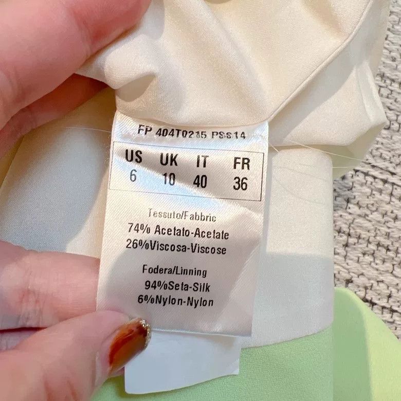 Other FAUSTO PUGLISI Green Asymmetric Skirt Size 36" / US 14 / IT 50 - 9 Thumbnail