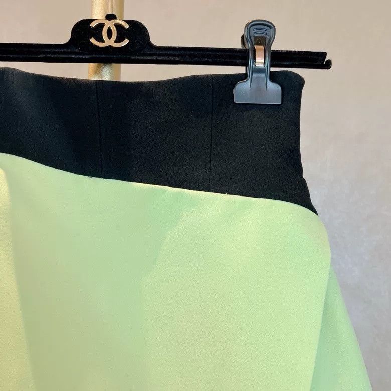Other FAUSTO PUGLISI Green Asymmetric Skirt Size 36" / US 14 / IT 50 - 4 Thumbnail