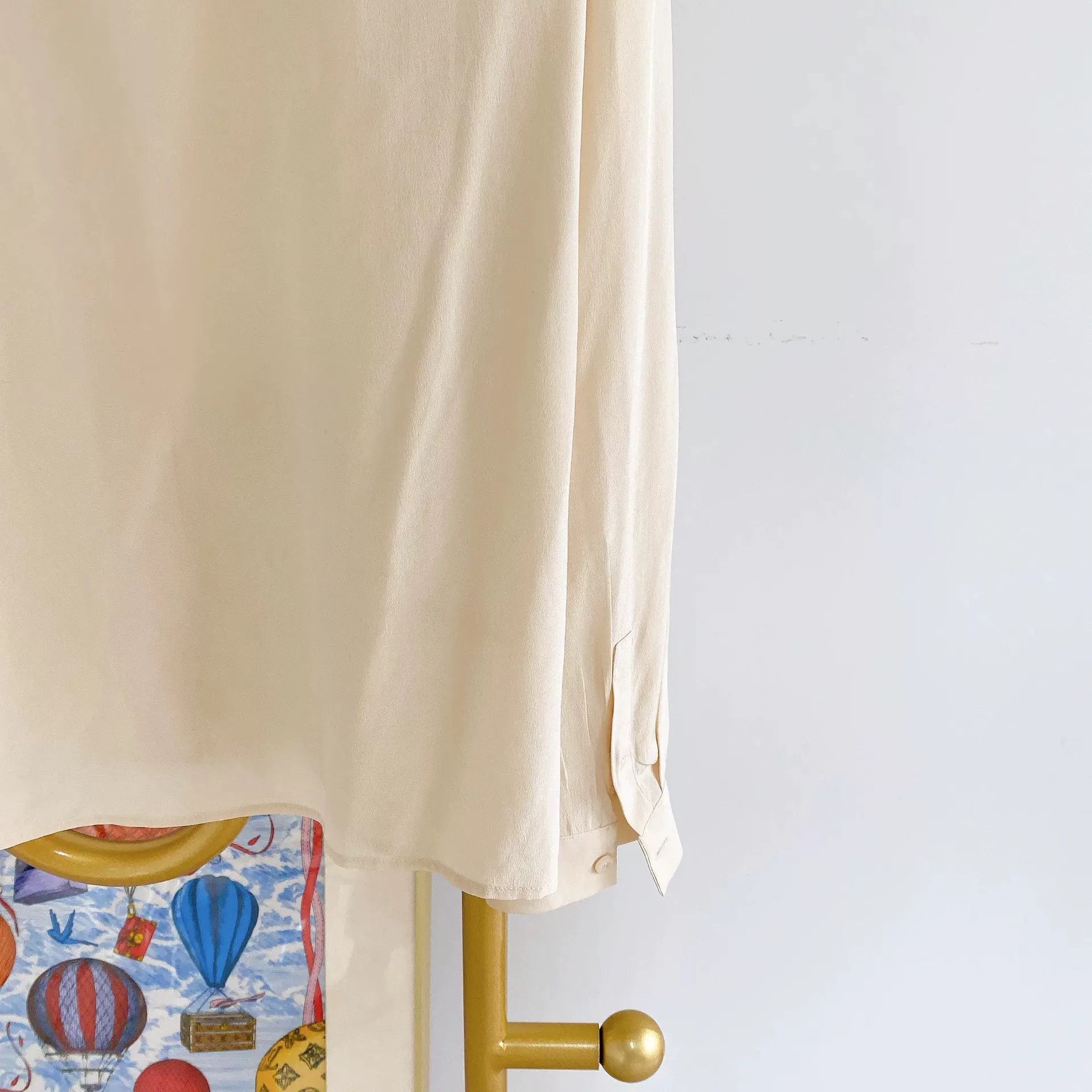Miu Miu Miumiu Beige Women's Shirt Size M / US 6-8 / IT 42-44 - 7 Thumbnail