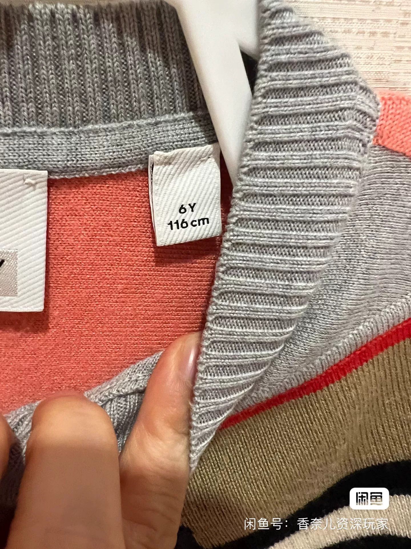 Burberry Burberry Cashmere Sweater Size 6 Size M / US 6-8 / IT 42-44 - 3 Thumbnail