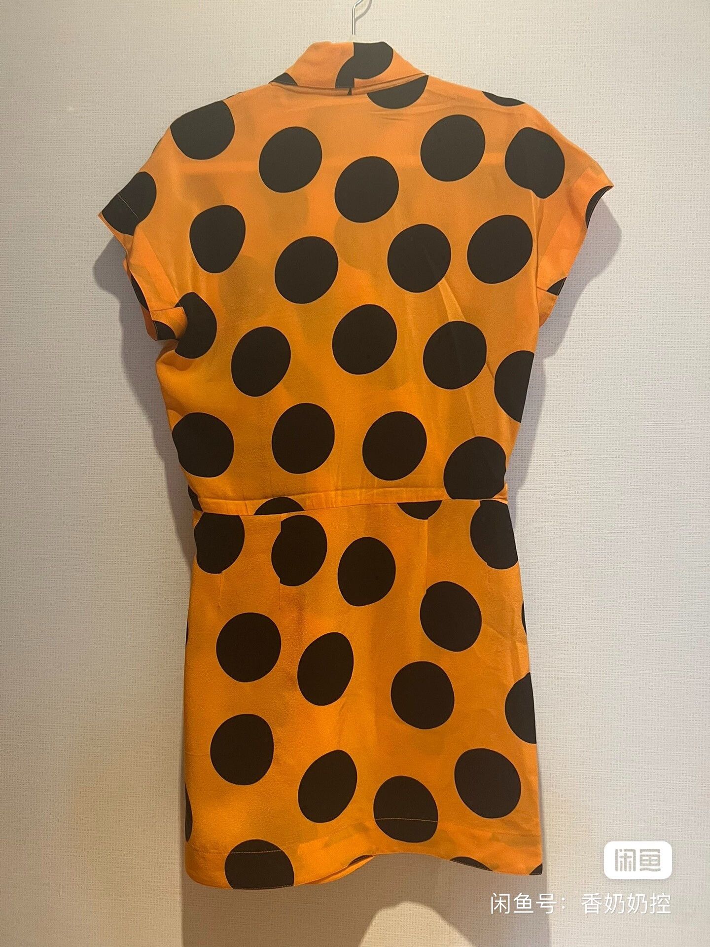 Other Foreign Brand Silk Vintage Dress Size M / US 6-8 / IT 42-44 - 3 Thumbnail