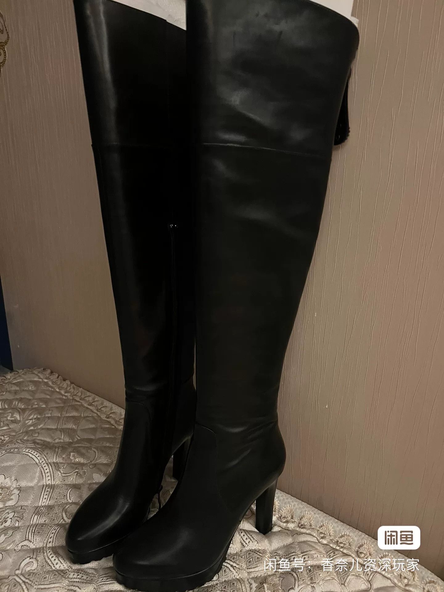 Other Noble Dancer Over-the-Knee Boots Size US 5 / IT 35 - 2 Thumbnail