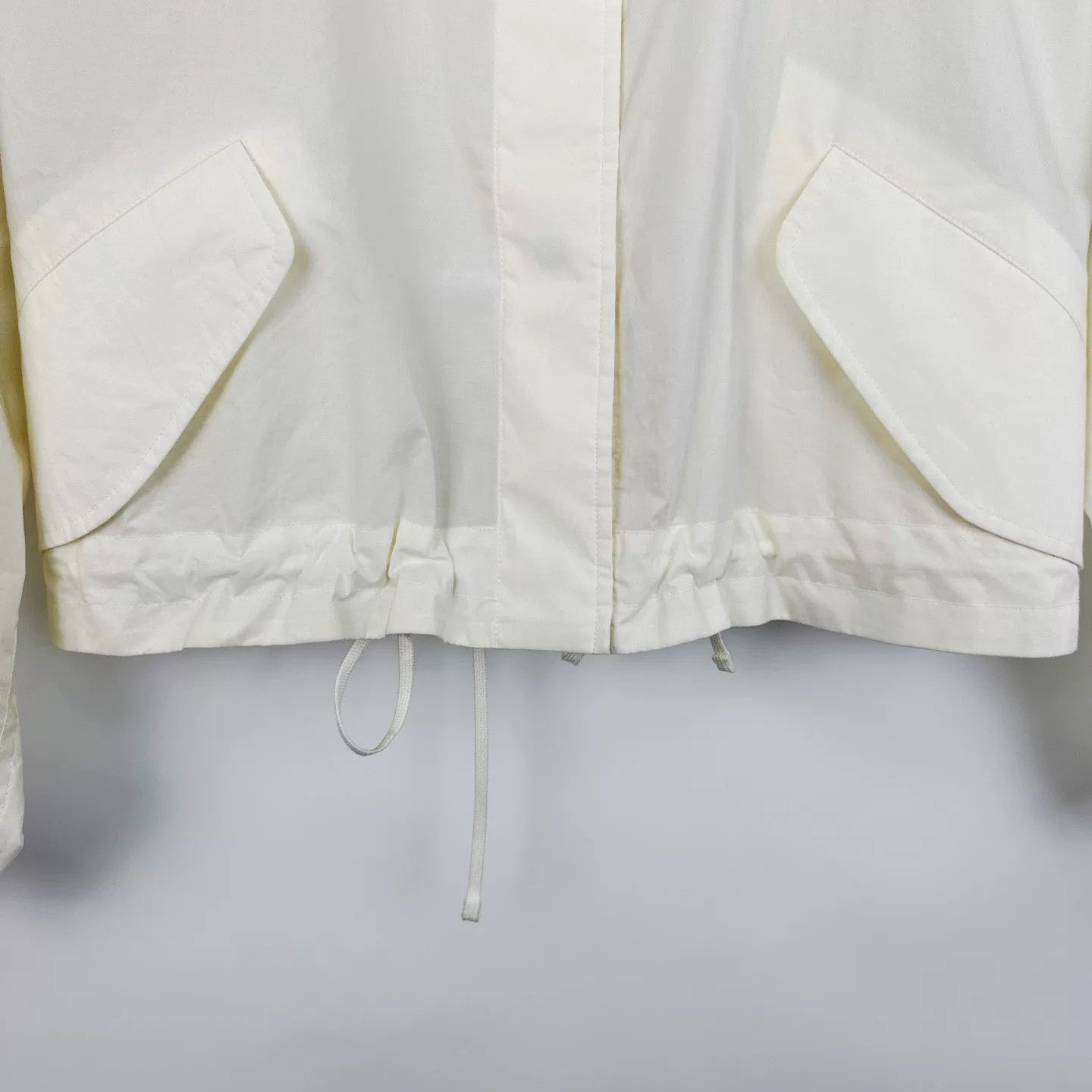 Jil Sander Jil Sander White Oversized Hooded Jacket Size M / US 6-8 / IT 42-44 - 4 Thumbnail