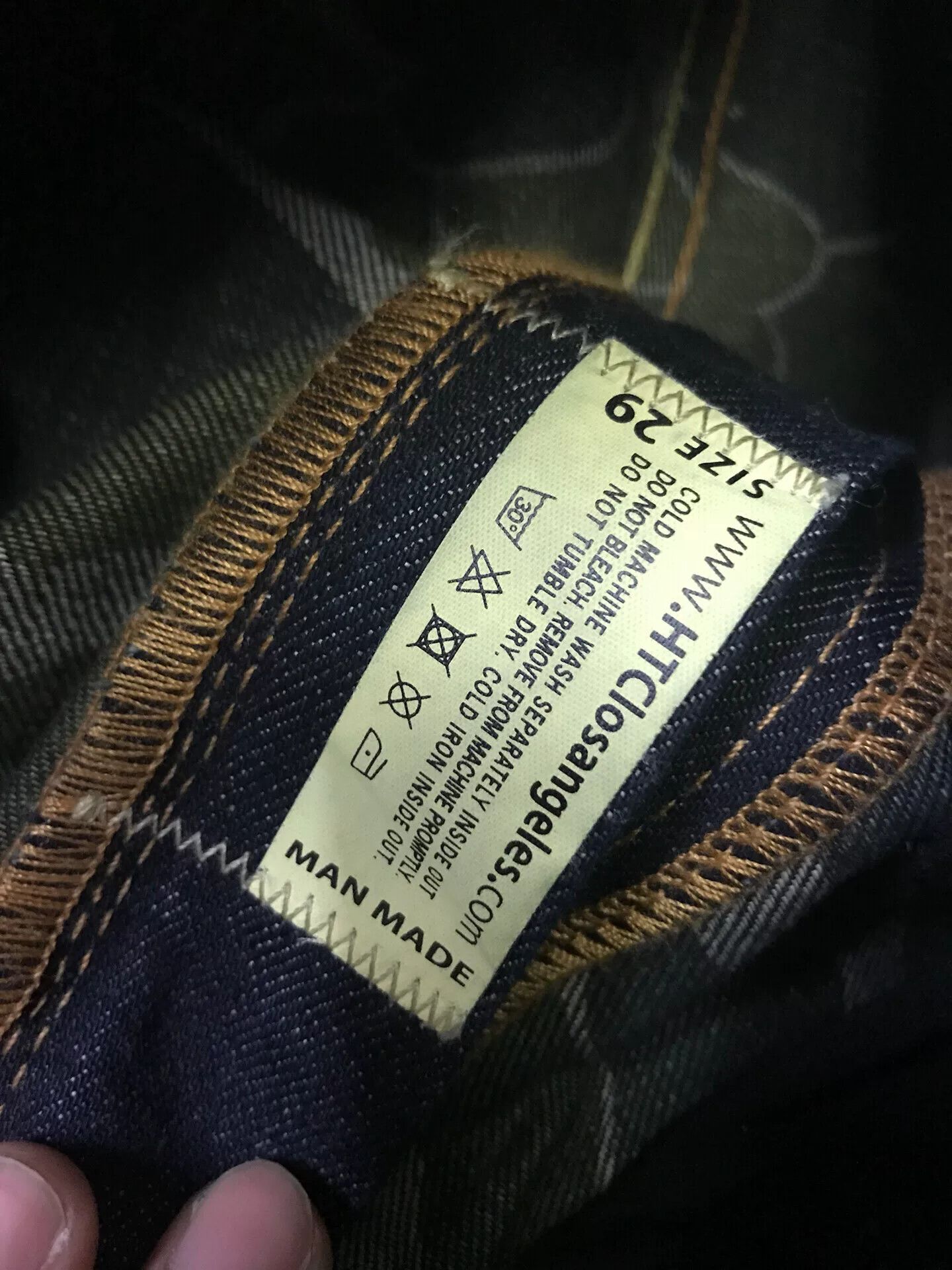 Other HTC Camo 9-Point Washed Jeans Size US 29 - 4 Thumbnail