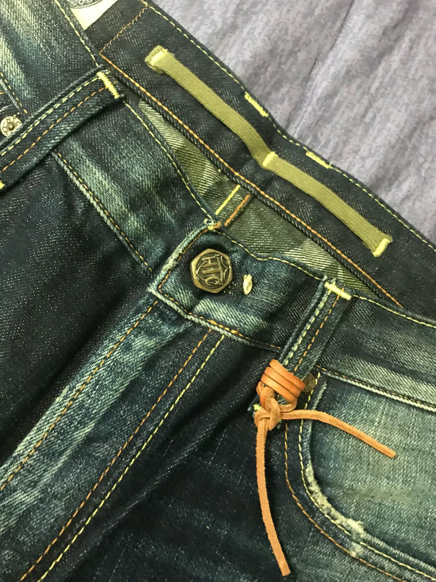 Other HTC Camo 9-Point Washed Jeans Size US 29 - 3 Thumbnail