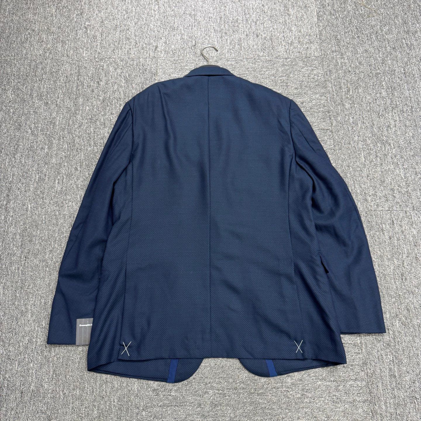 Ermenegildo Zegna Blue Single-Breasted Blazer Size US M / EU 48-50 / 2 - 5 Thumbnail