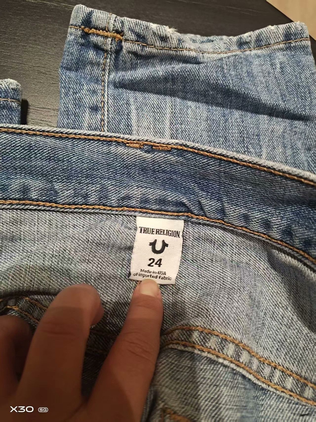 Other True Religion Cameron Slim Boyfriend Jeans Size 24" / US 00 / IT 34 - 3 Thumbnail