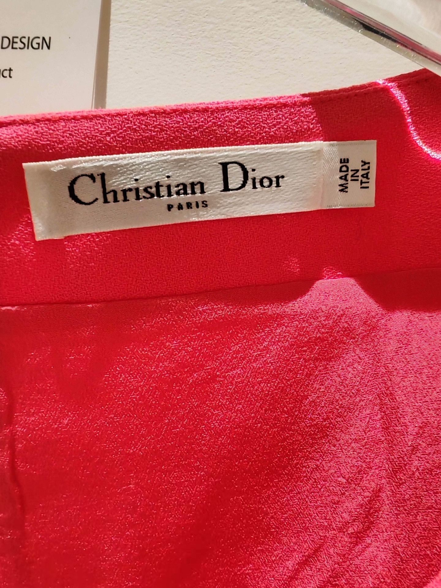 Dior Dior V-Neck Pink Dress Size M / US 6-8 / IT 42-44 - 5 Thumbnail