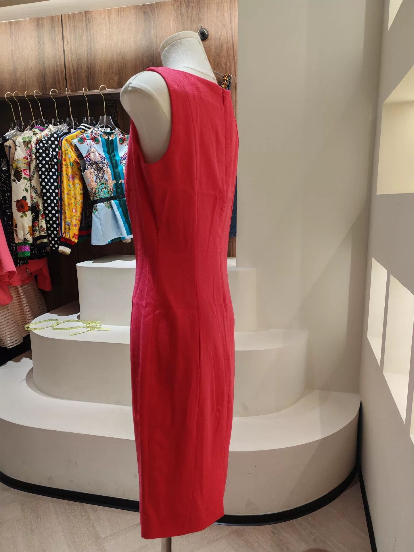 Dior Dior V-Neck Pink Dress Size M / US 6-8 / IT 42-44 - 6 Thumbnail