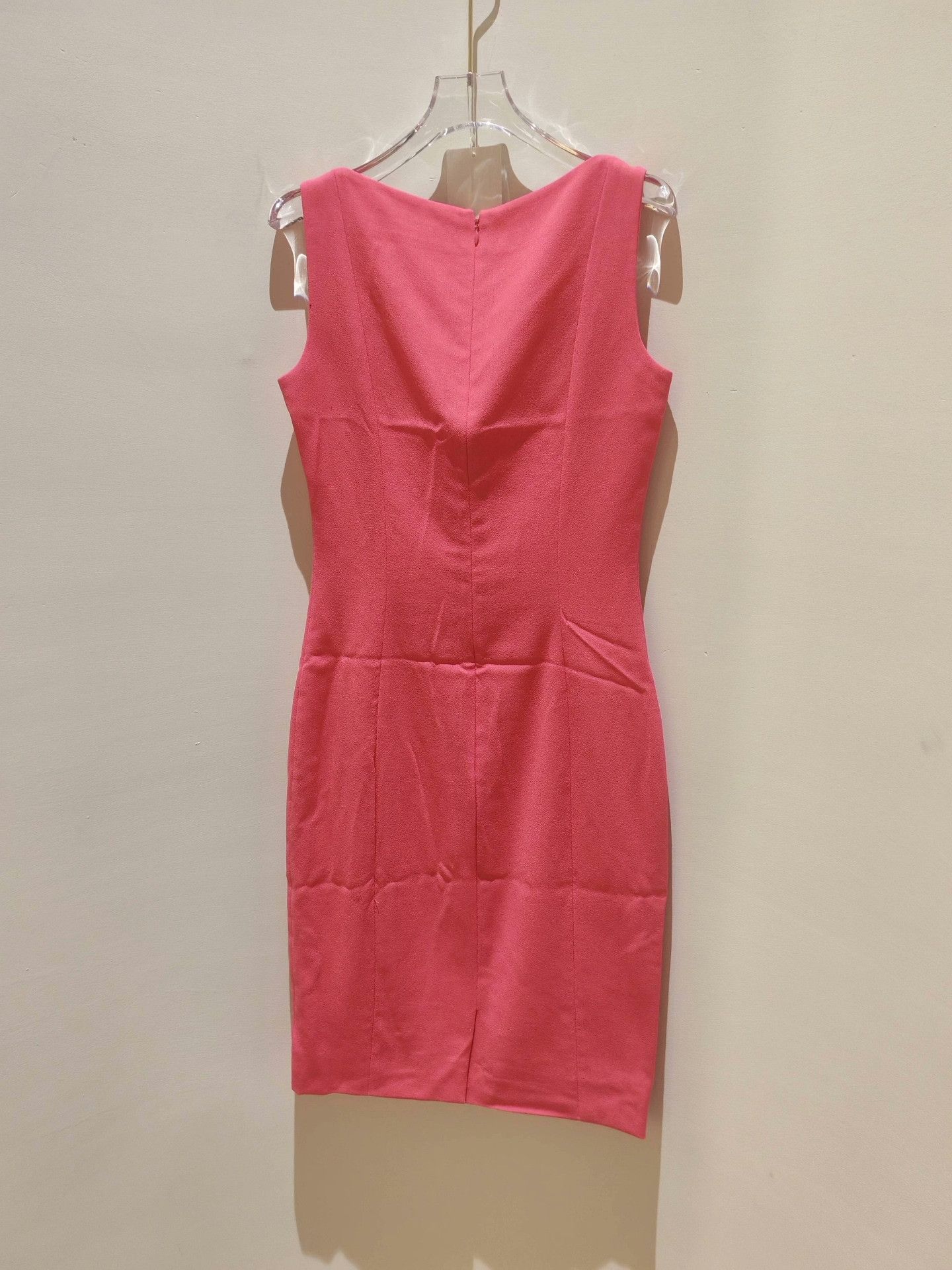 Dior Dior V-Neck Pink Dress Size M / US 6-8 / IT 42-44 - 3 Thumbnail