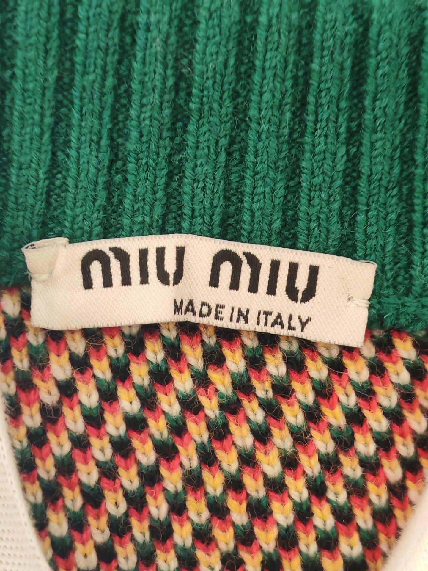 Miu Miu Miu Miu Plaid Knit Set Size M / US 6-8 / IT 42-44 - 5 Thumbnail