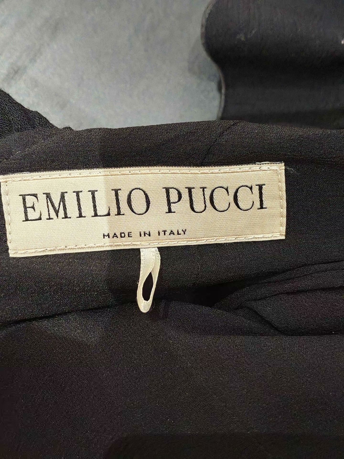 Emilio Pucci Emilio Pucci Black Dress Size M / US 6-8 / IT 42-44 - 4 Thumbnail