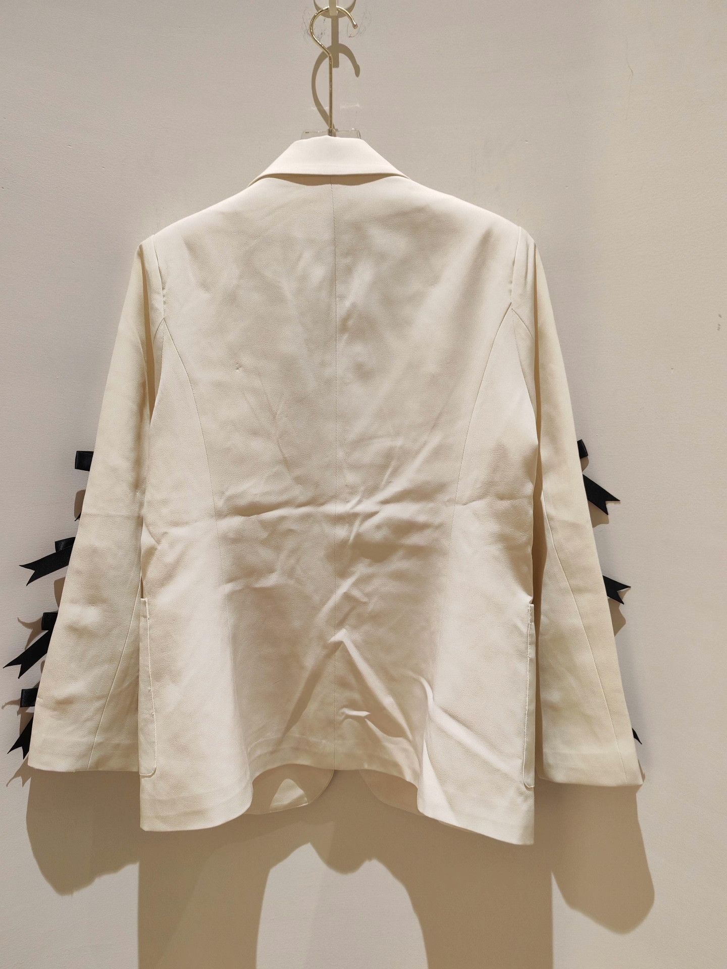 Other Herlian White Bow Detail Blazer Size S / US 4 / IT 40 - 2 Thumbnail