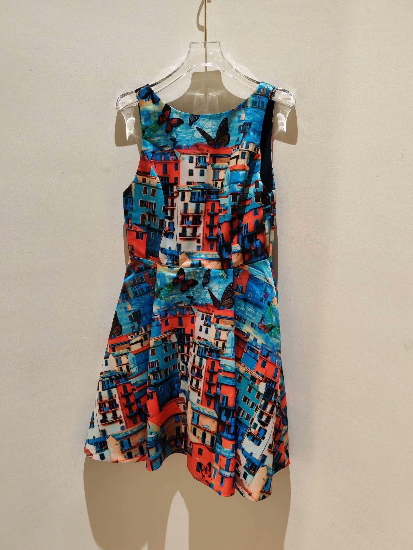 Alice + Olivia alice + olivia Butterfly Town Print Dress Size M / US 6-8 / IT 42-44 - 5 Thumbnail