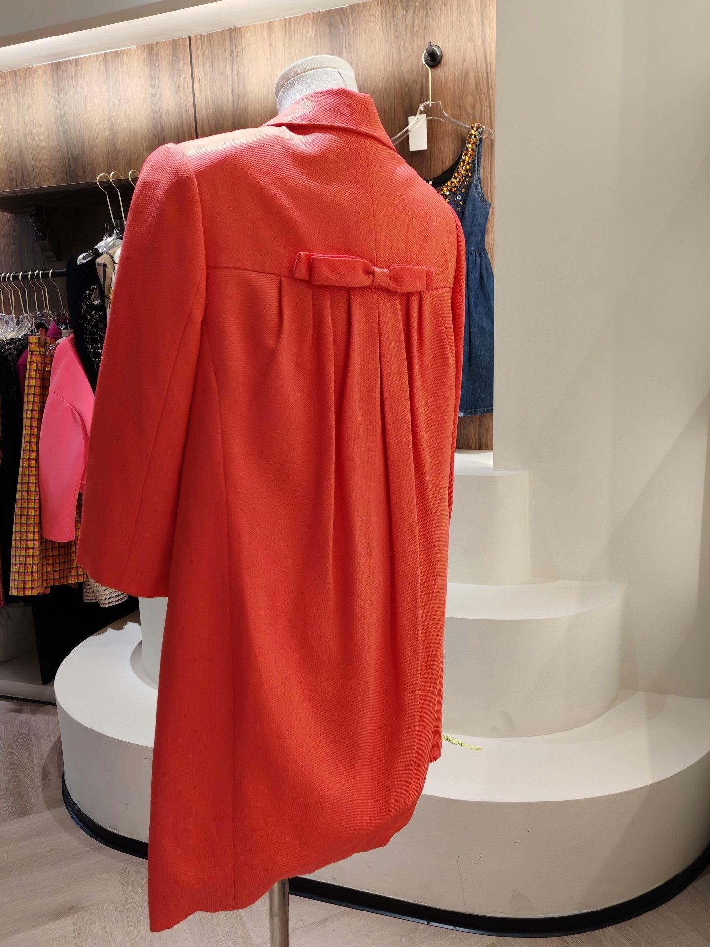 Other PORTS Red Trench Coat Size 2 Size M / US 6-8 / IT 42-44 - 2 Thumbnail