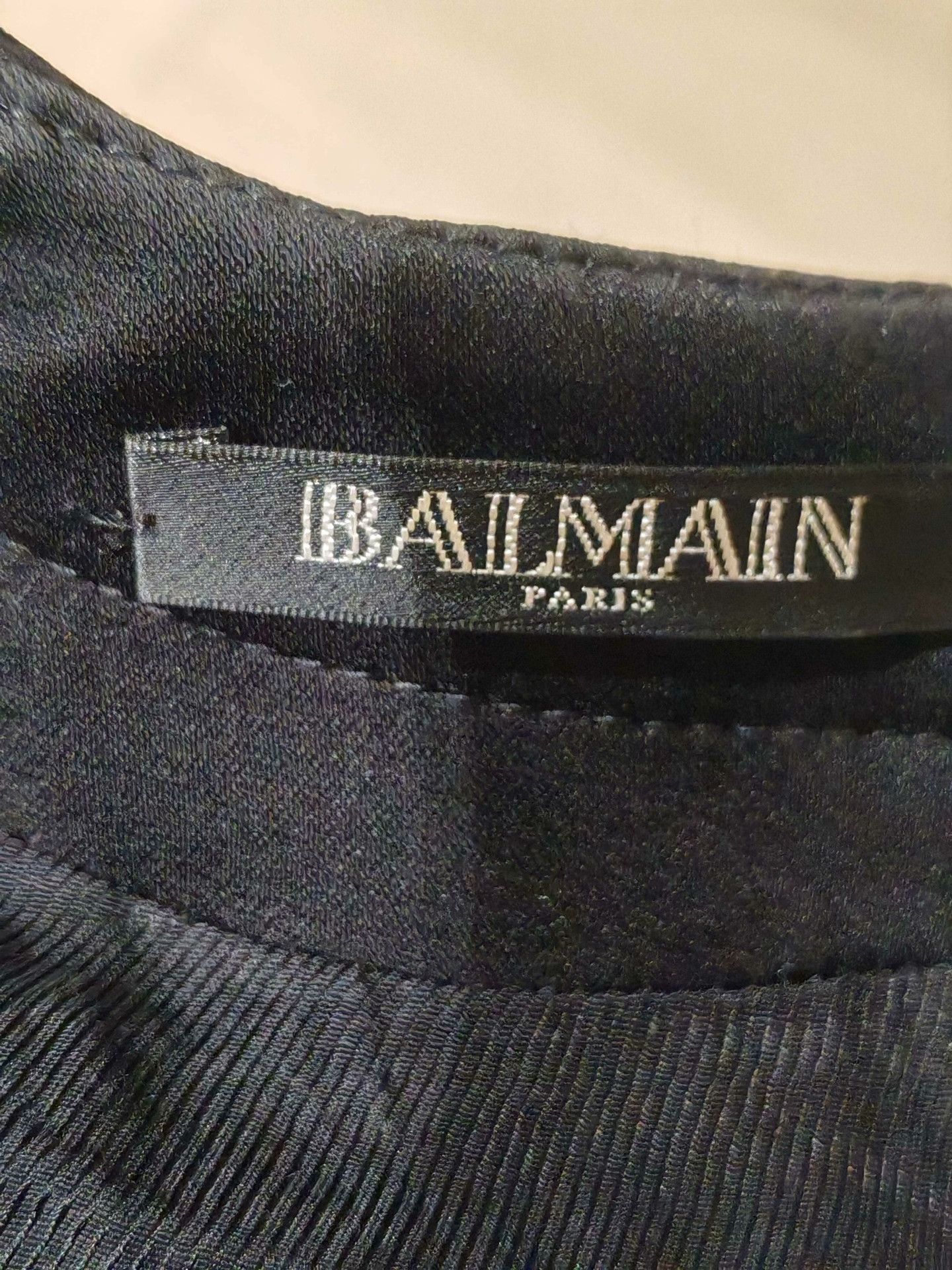 Balmain BALMAIN Black Velvet Double-Breasted Blazer Dress Size M / US 6-8 / IT 42-44 - 5 Thumbnail