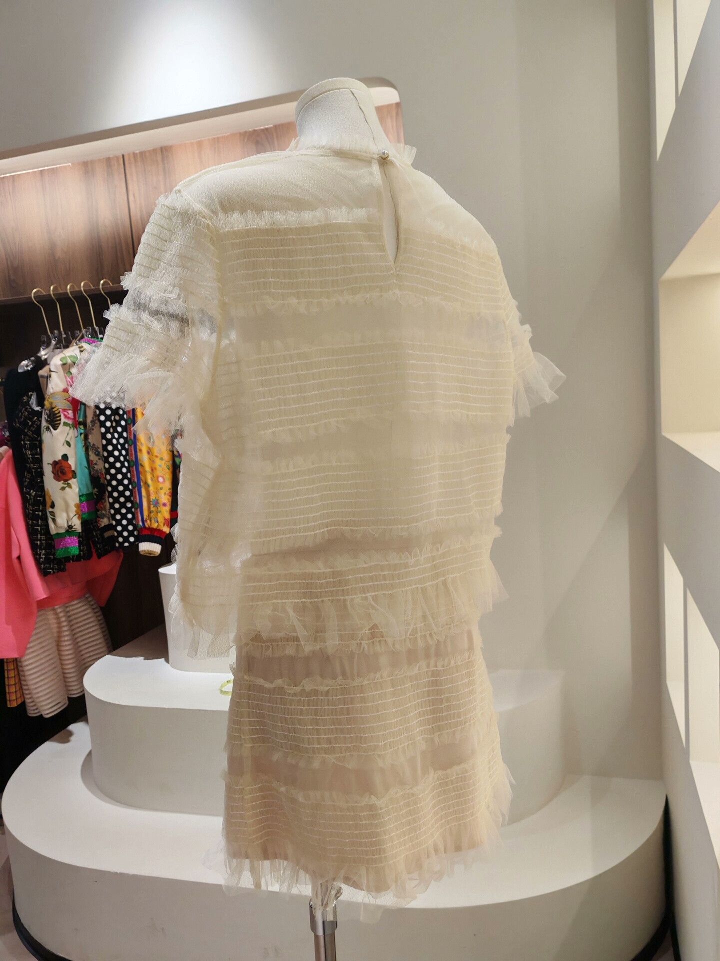 Other dzzit XS Beige Lace Set Size 22" - 2 Thumbnail