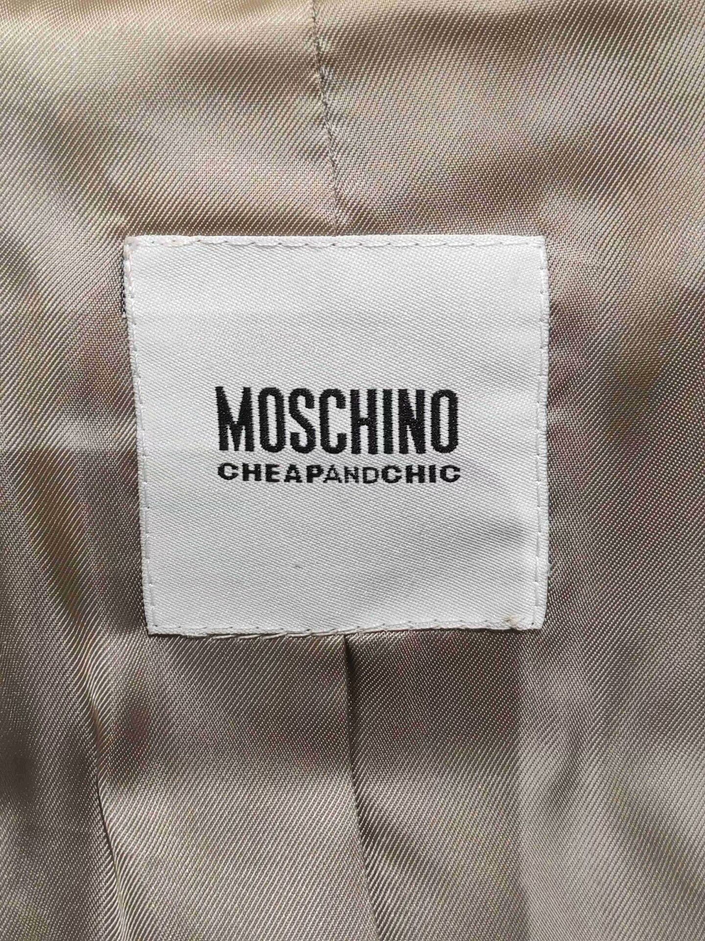 Moschino MOSCHINO CHEAP AND CHIC Wool Coat Size M / US 6-8 / IT 42-44 - 3 Thumbnail