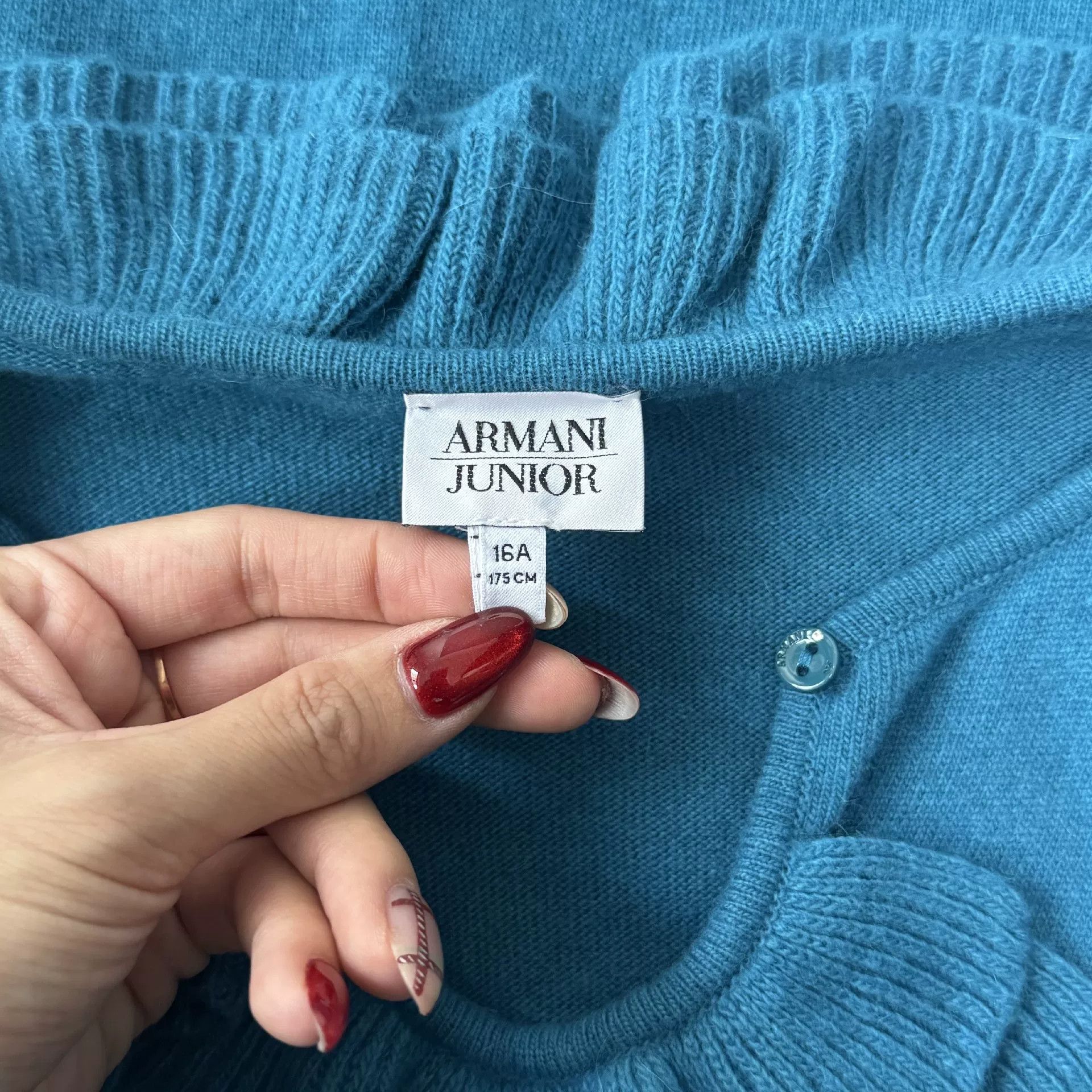 Armani Armani Knit Wool Sweater M Women Size M / US 6-8 / IT 42-44 - 6 Thumbnail