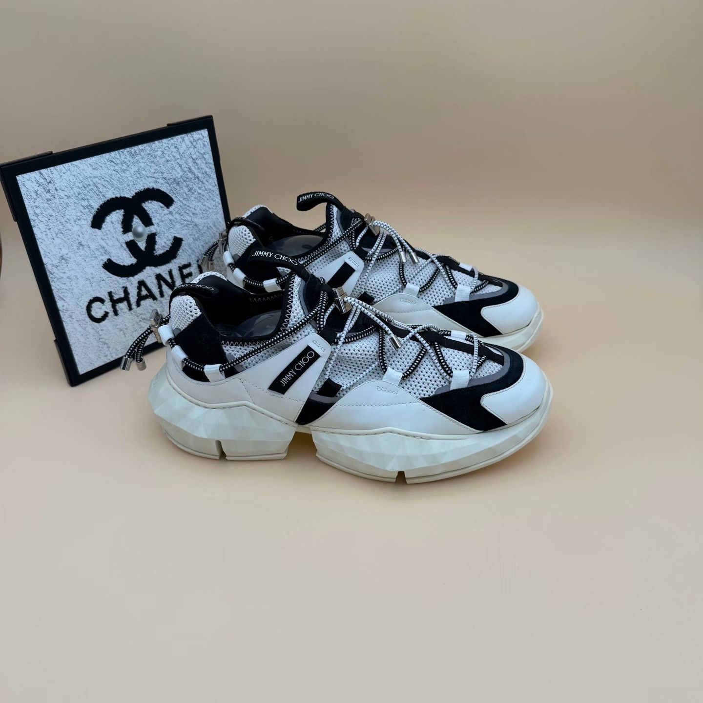 Jimmy Choo Jimmy Choo Casual Lowtop Sneakers us_12 Women Size US 12 / IT 42 - 4 Thumbnail