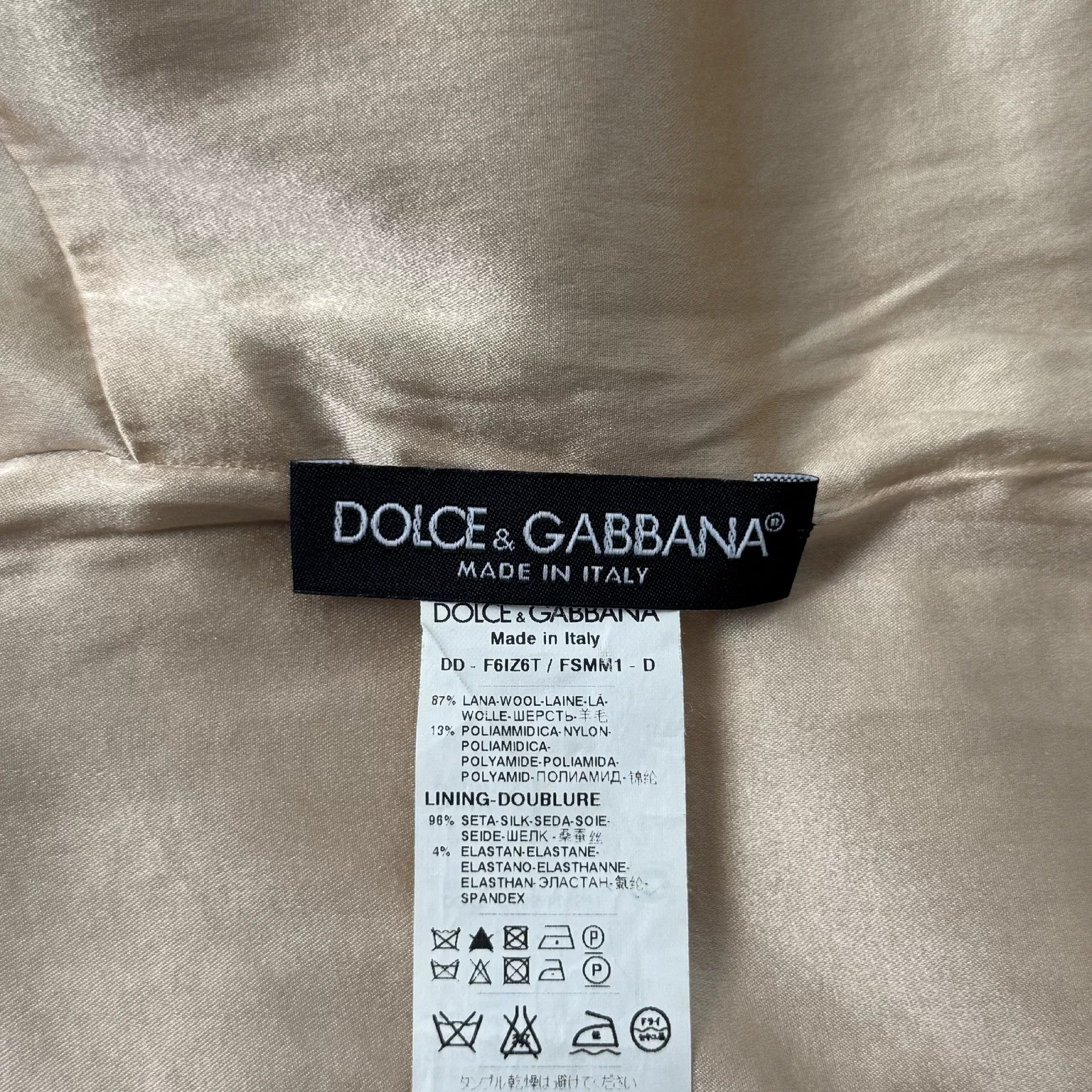 Dolce & Gabbana Dolce & Gabbana Wool Skirt 36 Women Size 36" / US 14 / IT 50 - 3 Thumbnail