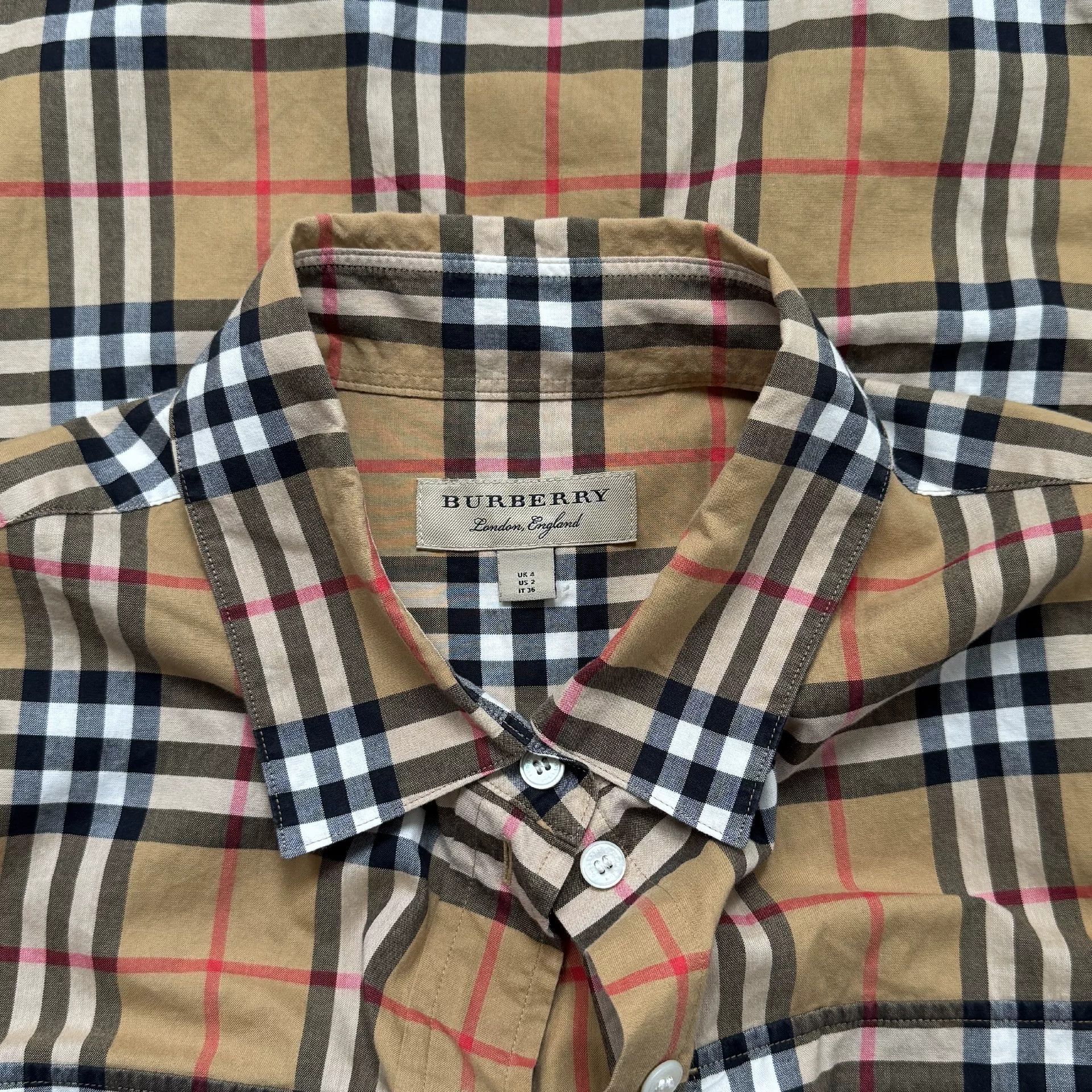 Burberry Burberry Plaid Dress us_4 Women Size S / US 4 / IT 40 - 3 Thumbnail