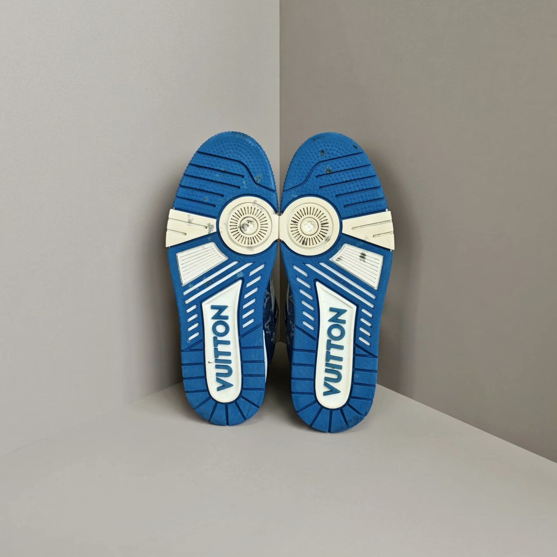 Louis Vuitton Louis Vuitton Training Denim Blue Lowtop Sneakers 8 Men Size US 8 / EU 41 - 5 Thumbnail