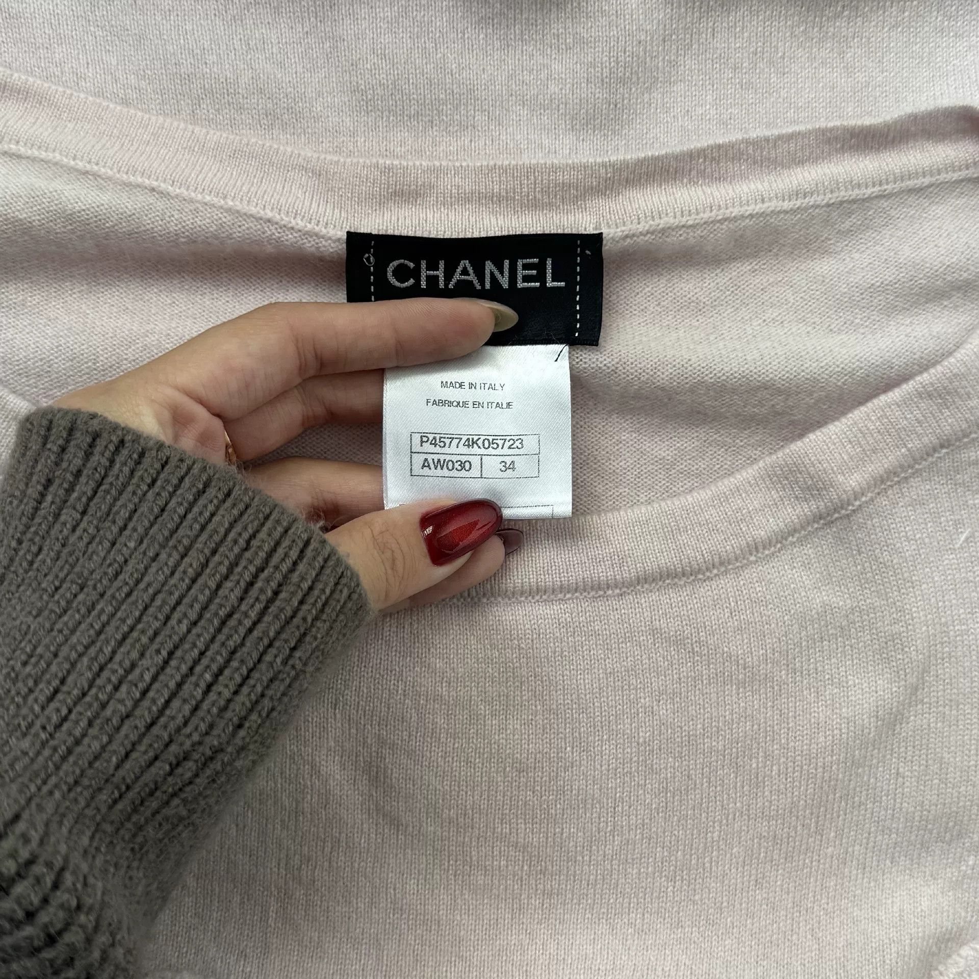 Chanel Chanel Knit Pink Sweater it_34 Women Size XXS / US 00 / IT 34 - 6 Thumbnail