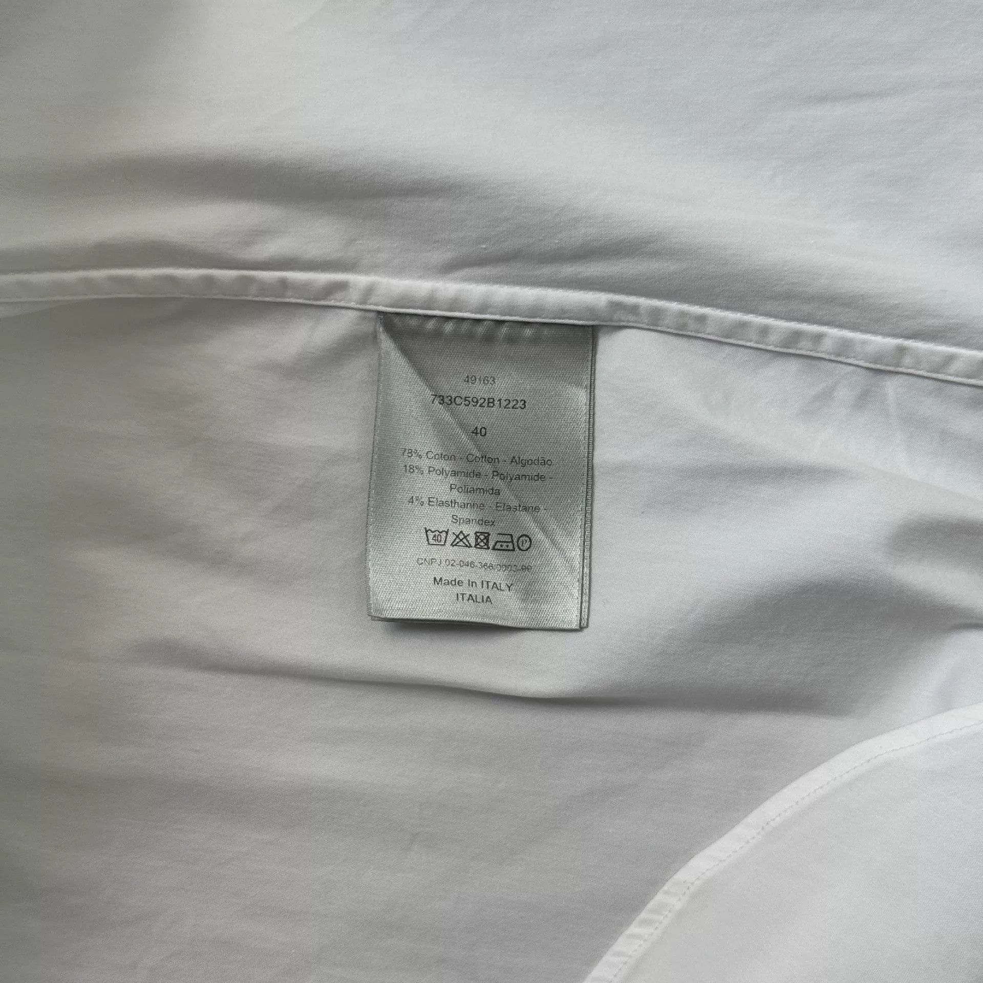 Dior Dior Embroidered White Shirt xxs Men Size US XXS / EU 40 - 4 Thumbnail