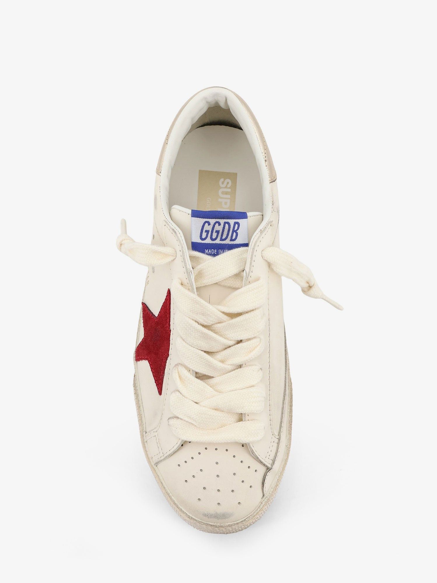 Golden Goose Super Star Leather Sneakers With Iconic Side Logo Size US 7 / EU 40 - 5 Thumbnail