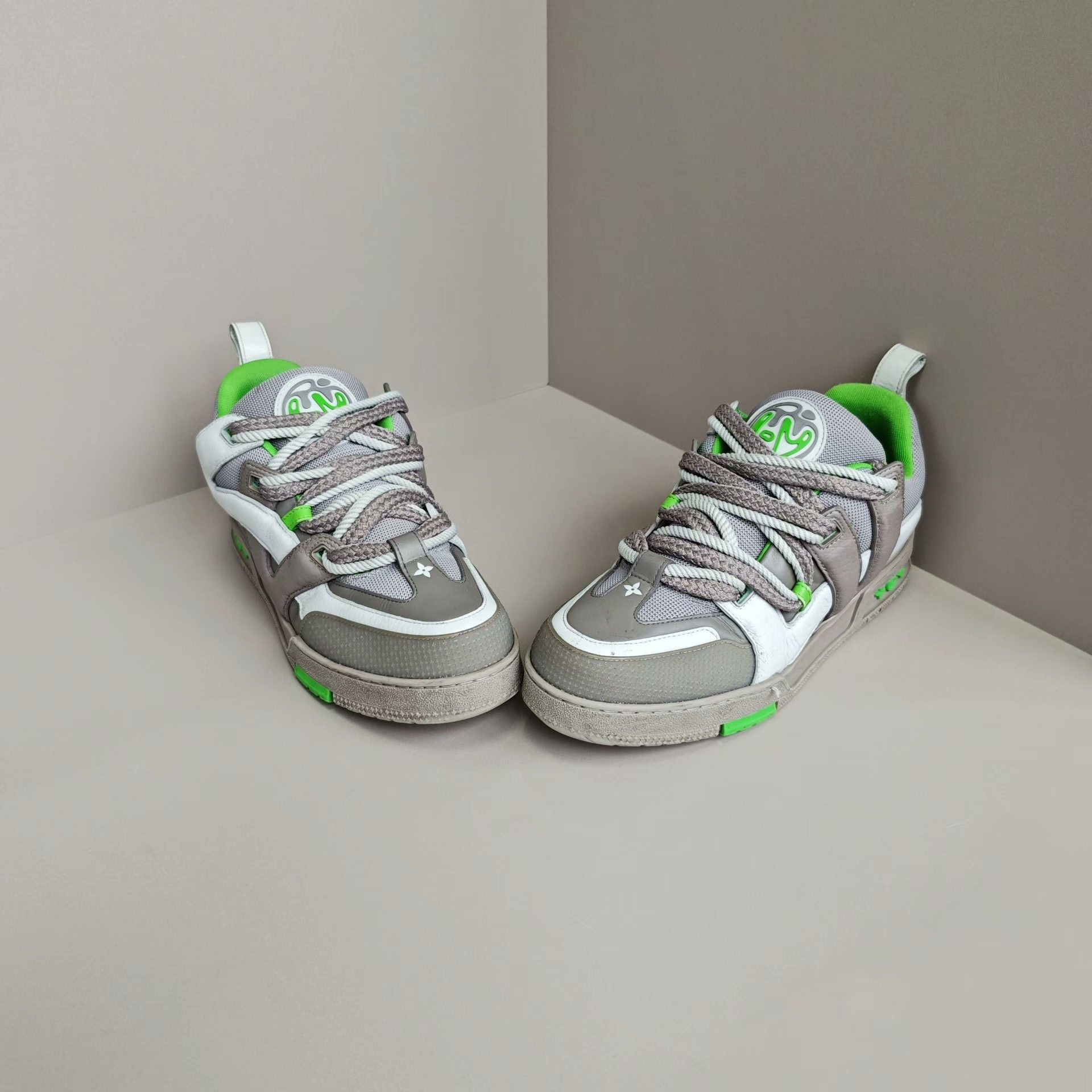Louis Vuitton Louis Vuitton Skate Green Lowtop Sneakers 10 Men Size US 10 / EU 43 - 2 Thumbnail