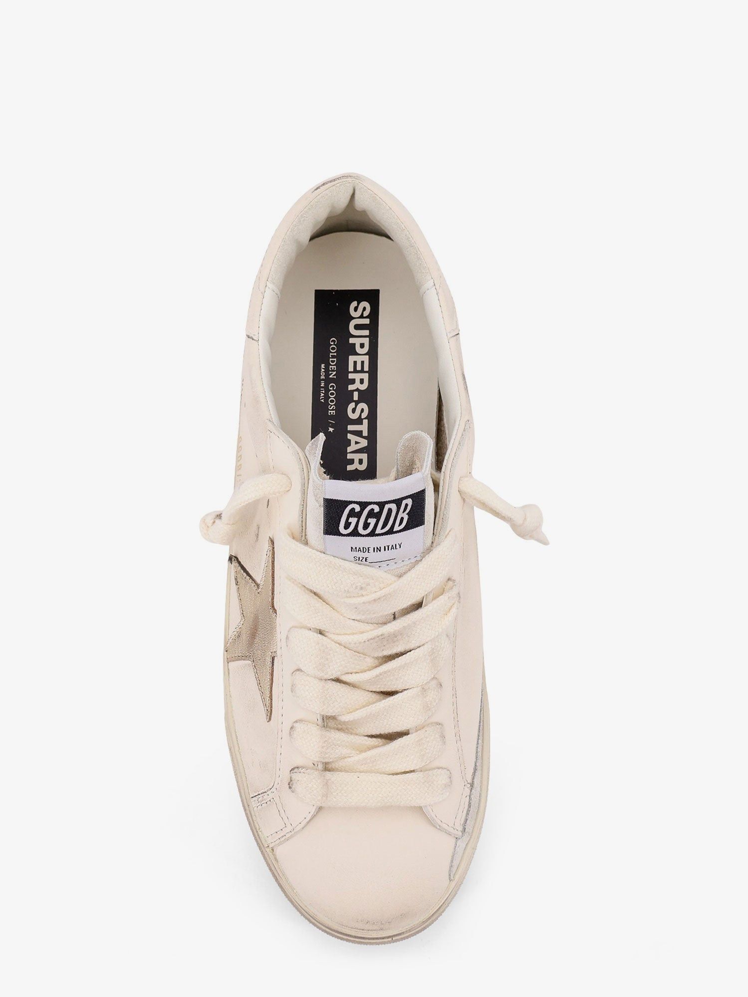 Golden Goose Super Star Half Foxing Leather Sneakers Size US 12 / EU 45 - 5 Thumbnail