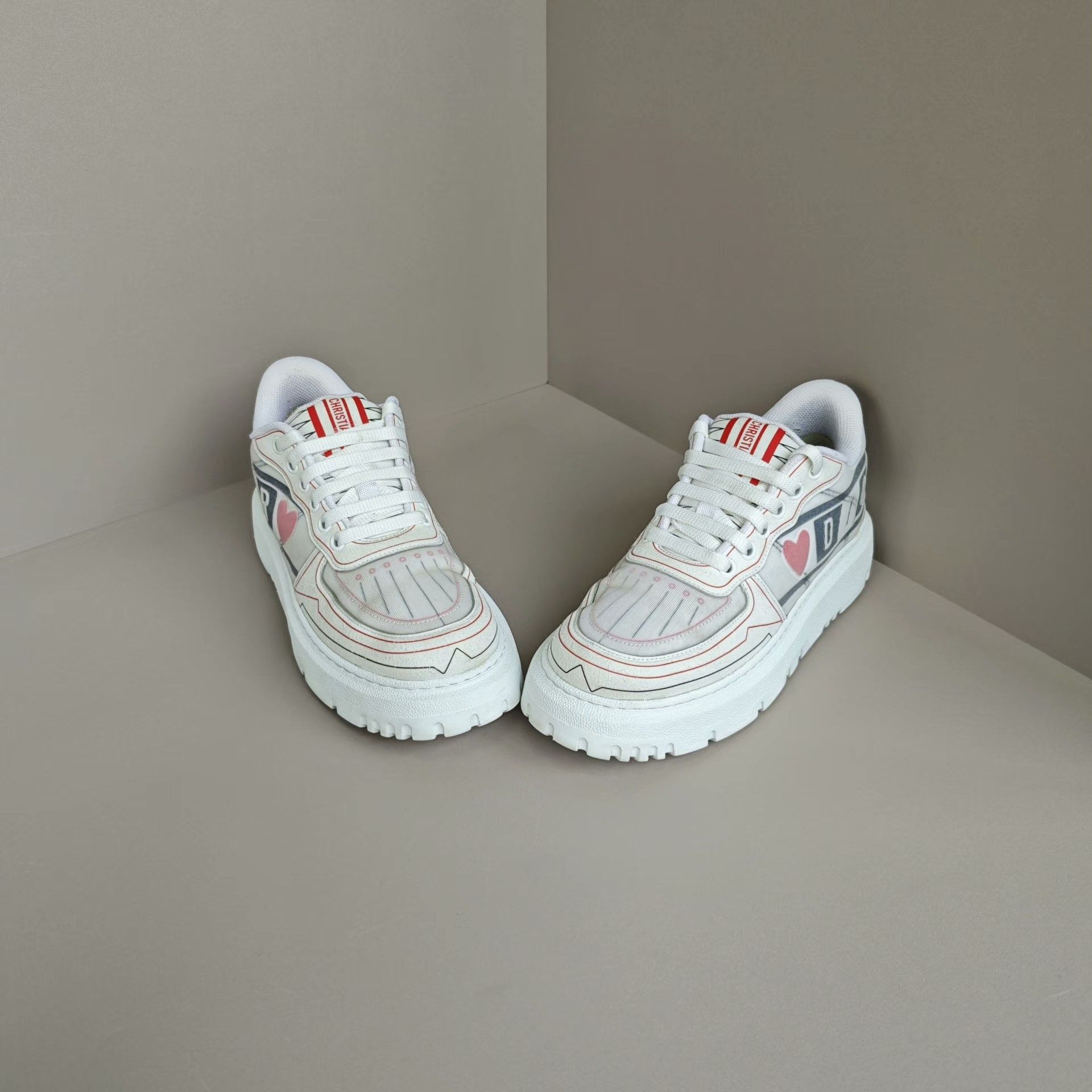 Dior Dior Lowtop Sneakers us_6 Women Size US 6 / IT 36 - 2 Thumbnail