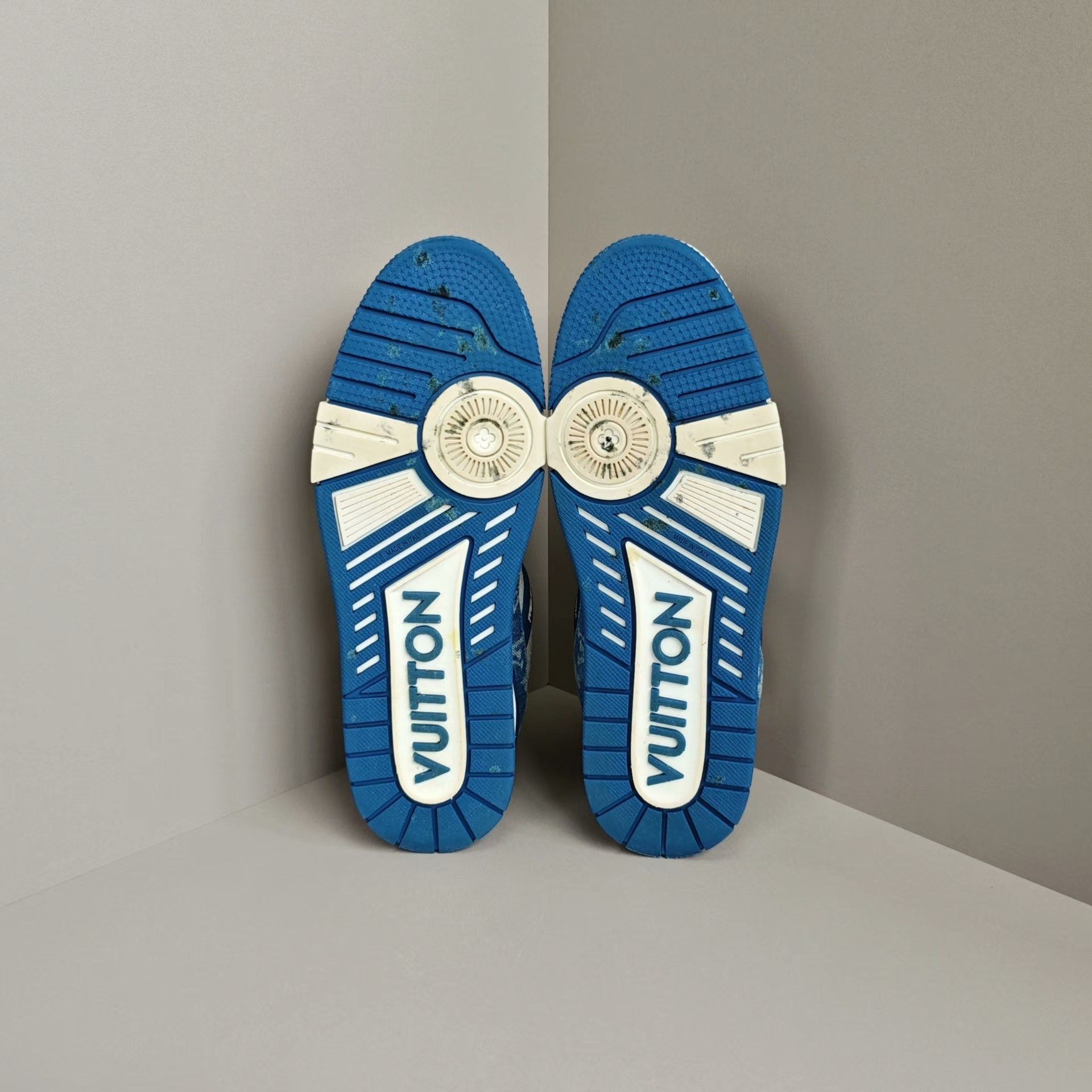 Louis Vuitton Louis Vuitton Training Denim Blue Lowtop Sneakers 9 Men Size US 9 / EU 42 - 5 Thumbnail