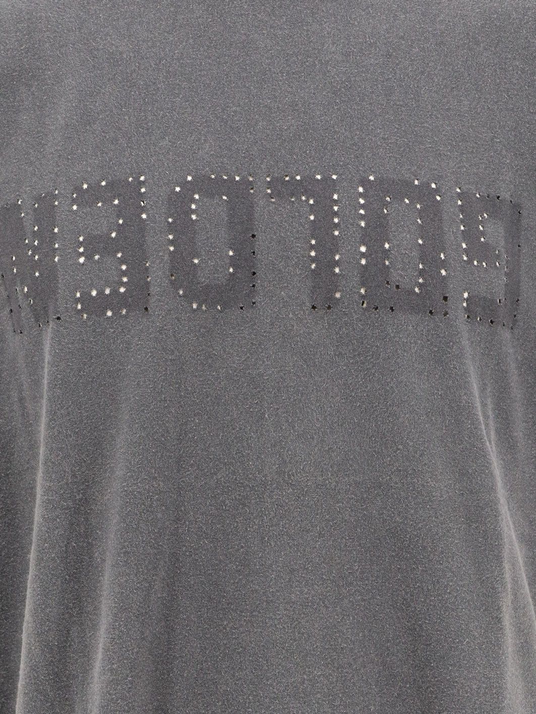 Golden Goose Distressed Cotton T-Shirt Size US XL / EU 56 / 4 - 3 Thumbnail