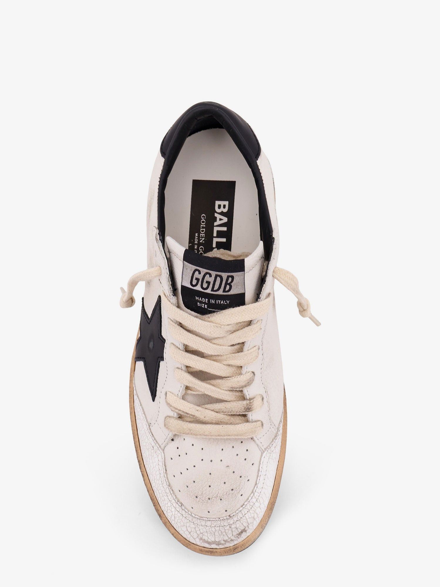 Golden Goose Ball Star Vintage Leather Sneakers Size US 10 / IT 40 - 5 Thumbnail
