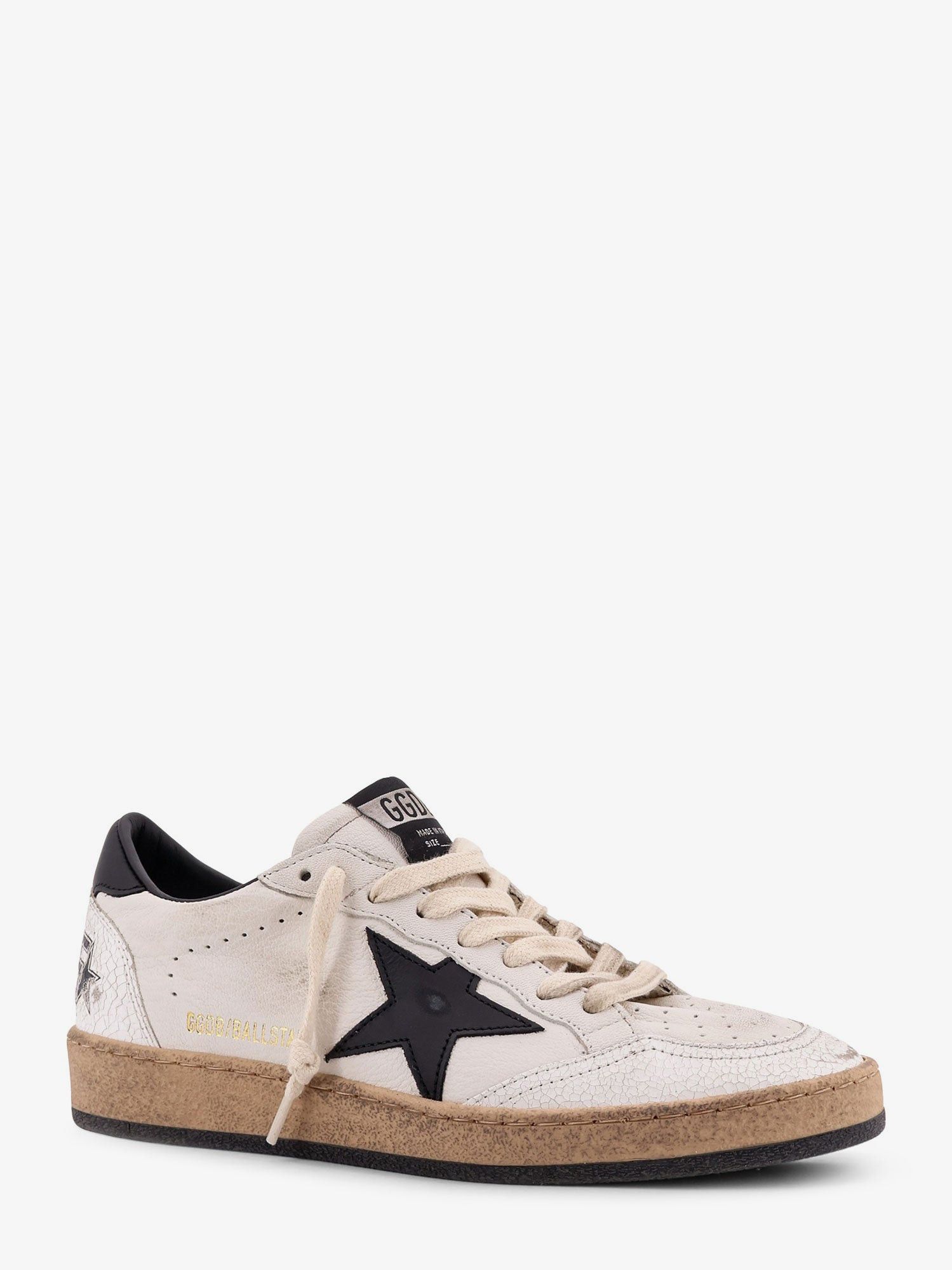 Golden Goose Ball Star Vintage Leather Sneakers Size US 10 / IT 40 - 2 Thumbnail