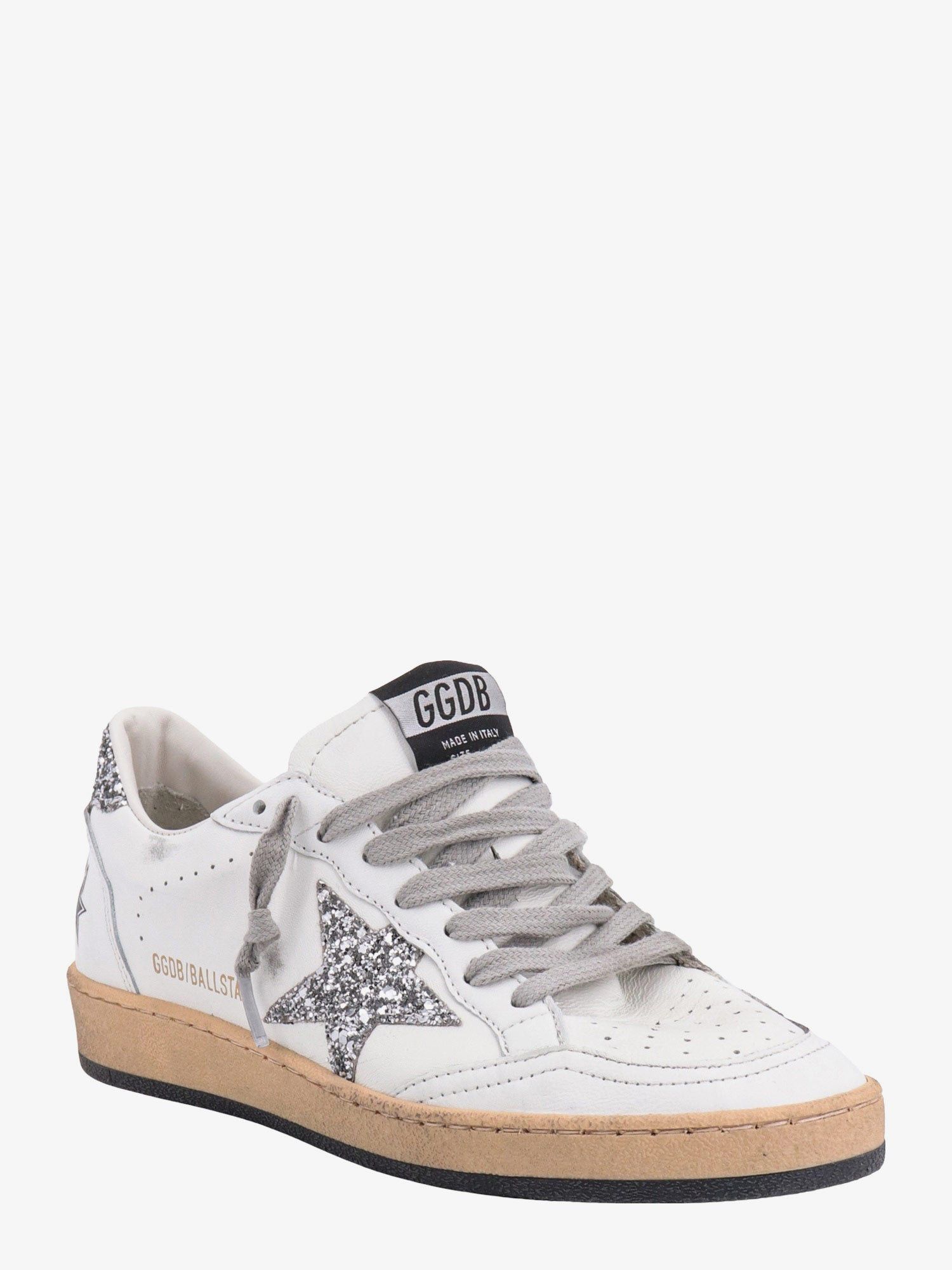 Golden Goose Ballstar Leather Sneakers With Logo On The Side Size US 7 / IT 37 - 2 Thumbnail