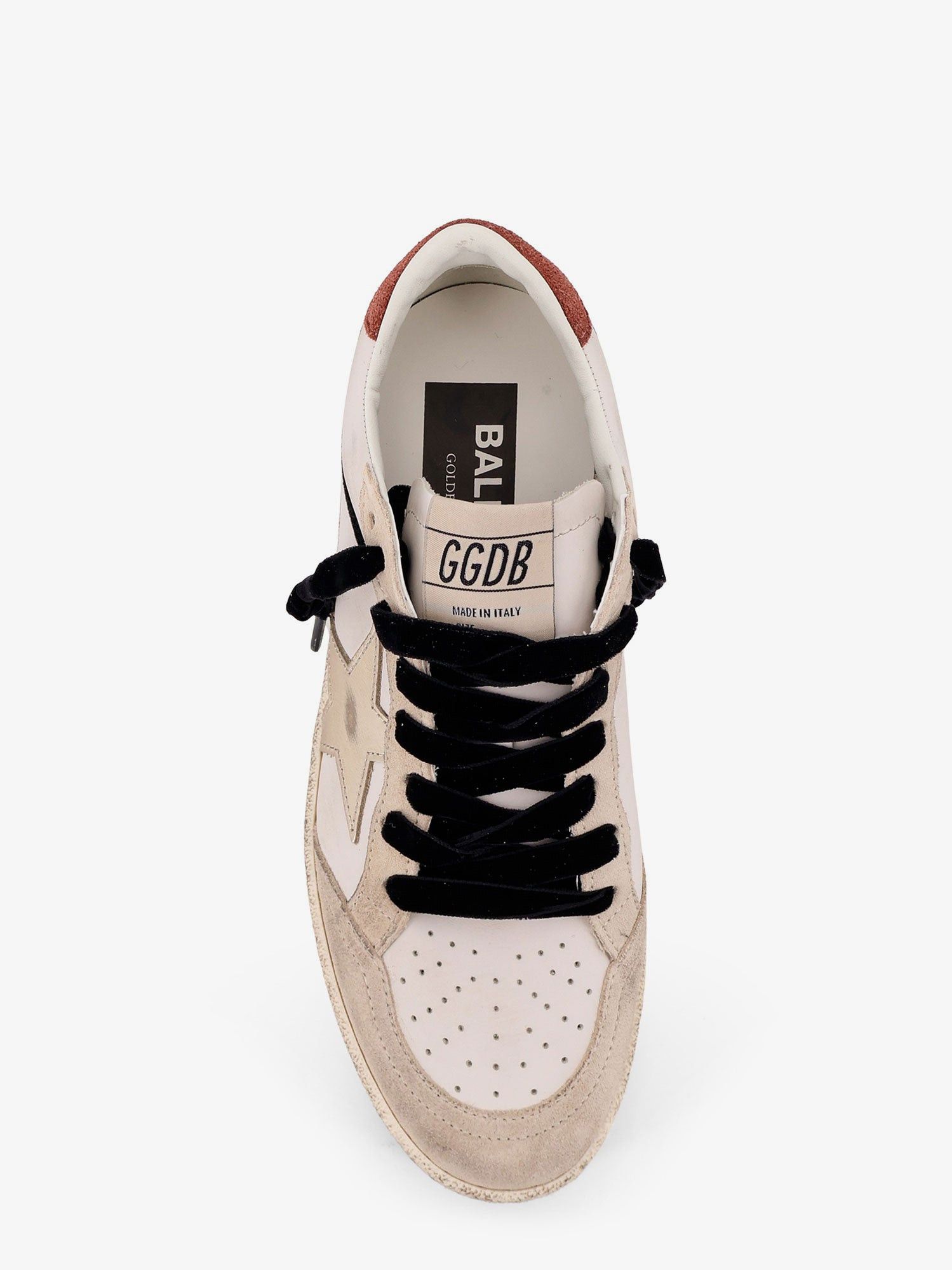 Golden Goose Ball Star With Padded Collar Leather Sneakers Size US 8 / IT 38 - 5 Thumbnail