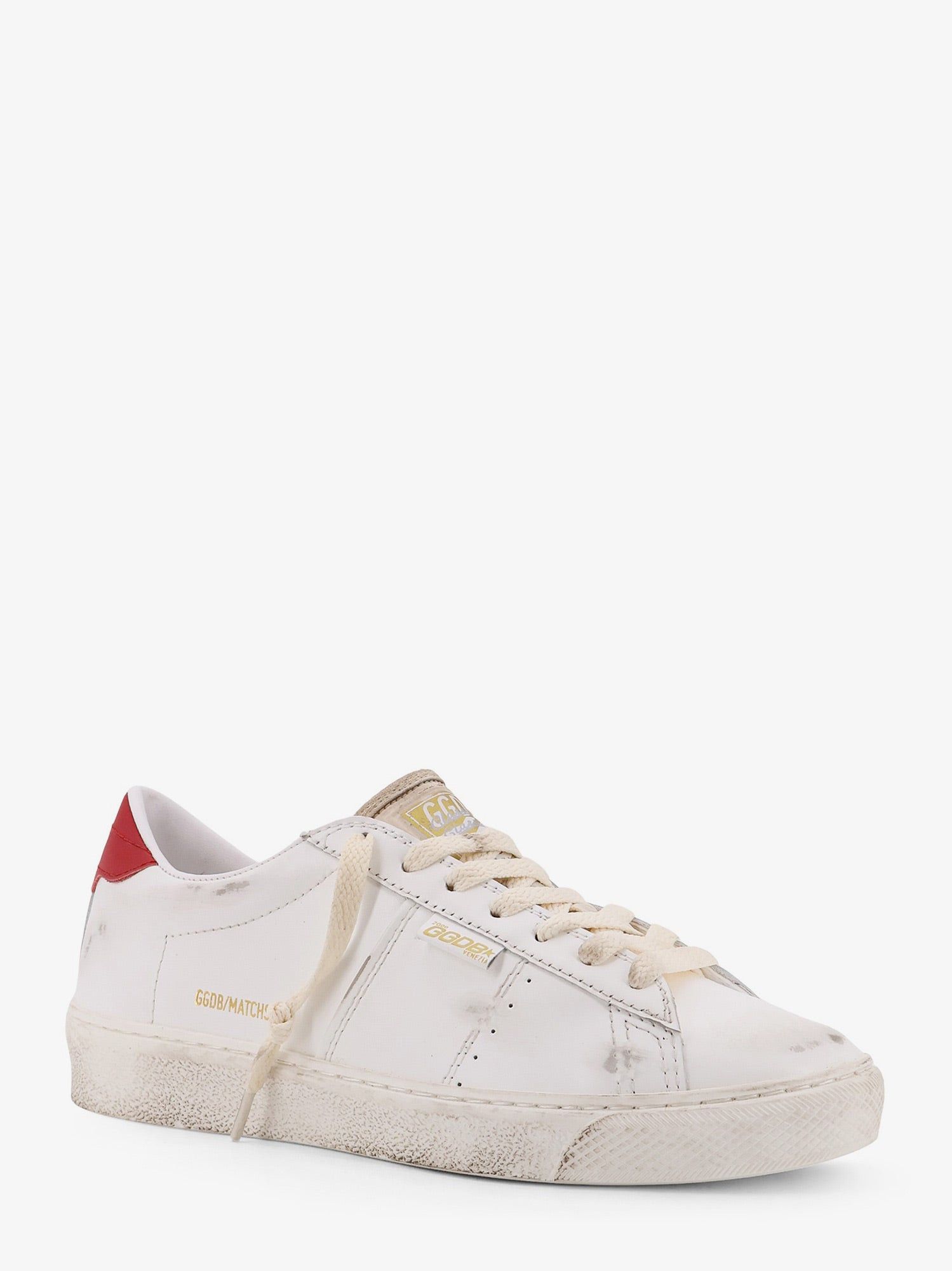Golden Goose Matchstar Leather Sneakers Size US 6 / IT 36 - 2 Thumbnail