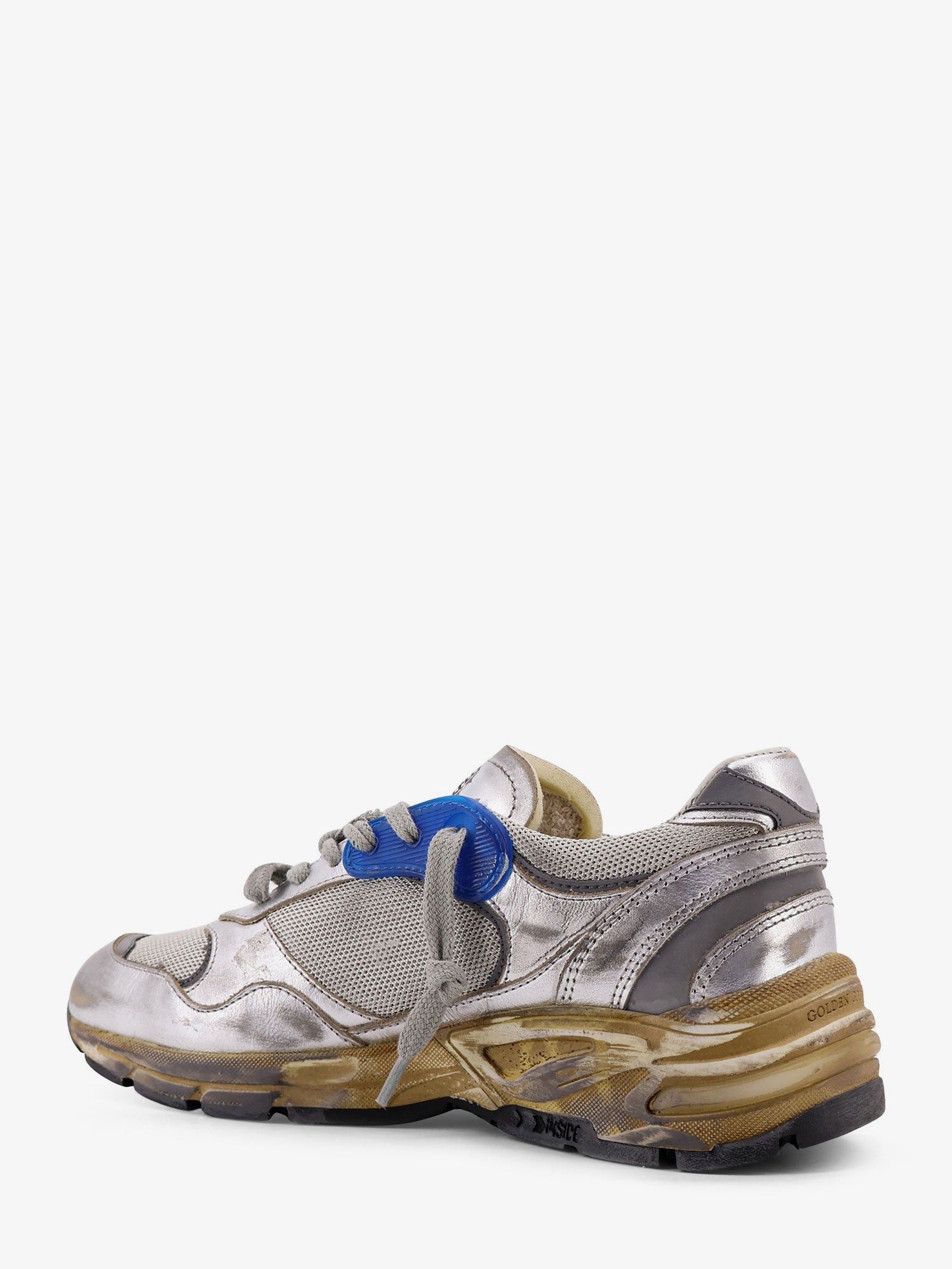 Golden Goose Running Dad Mesh And Leather Sneakers With Logo On The Side Size US 9 / IT 39 - 3 Thumbnail