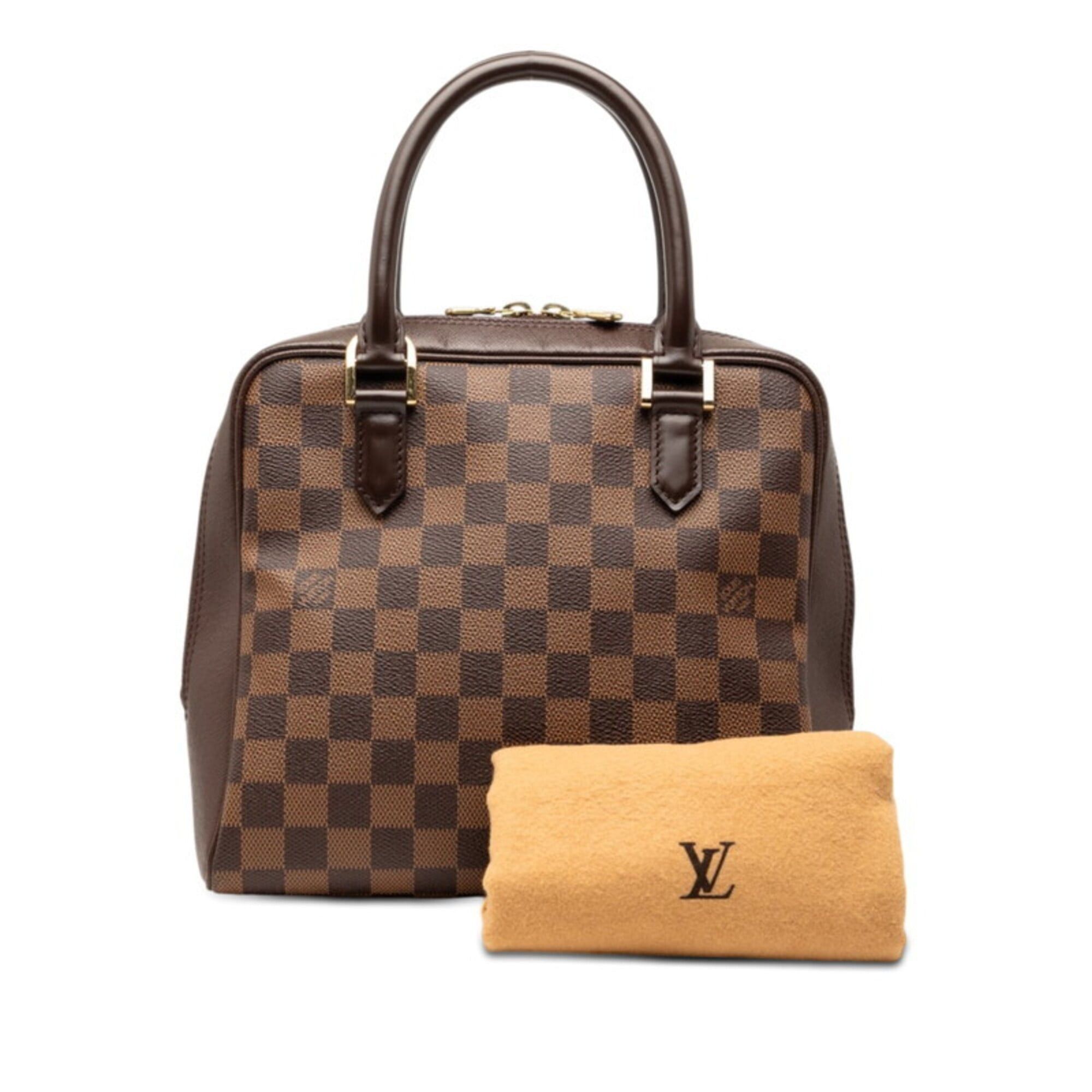 Louis Vuitton Louis Vuitton Damier Brera Handbag N51150 Brown Leather Women's LOUIS VUITTON Size ONE SIZE - 7 Thumbnail