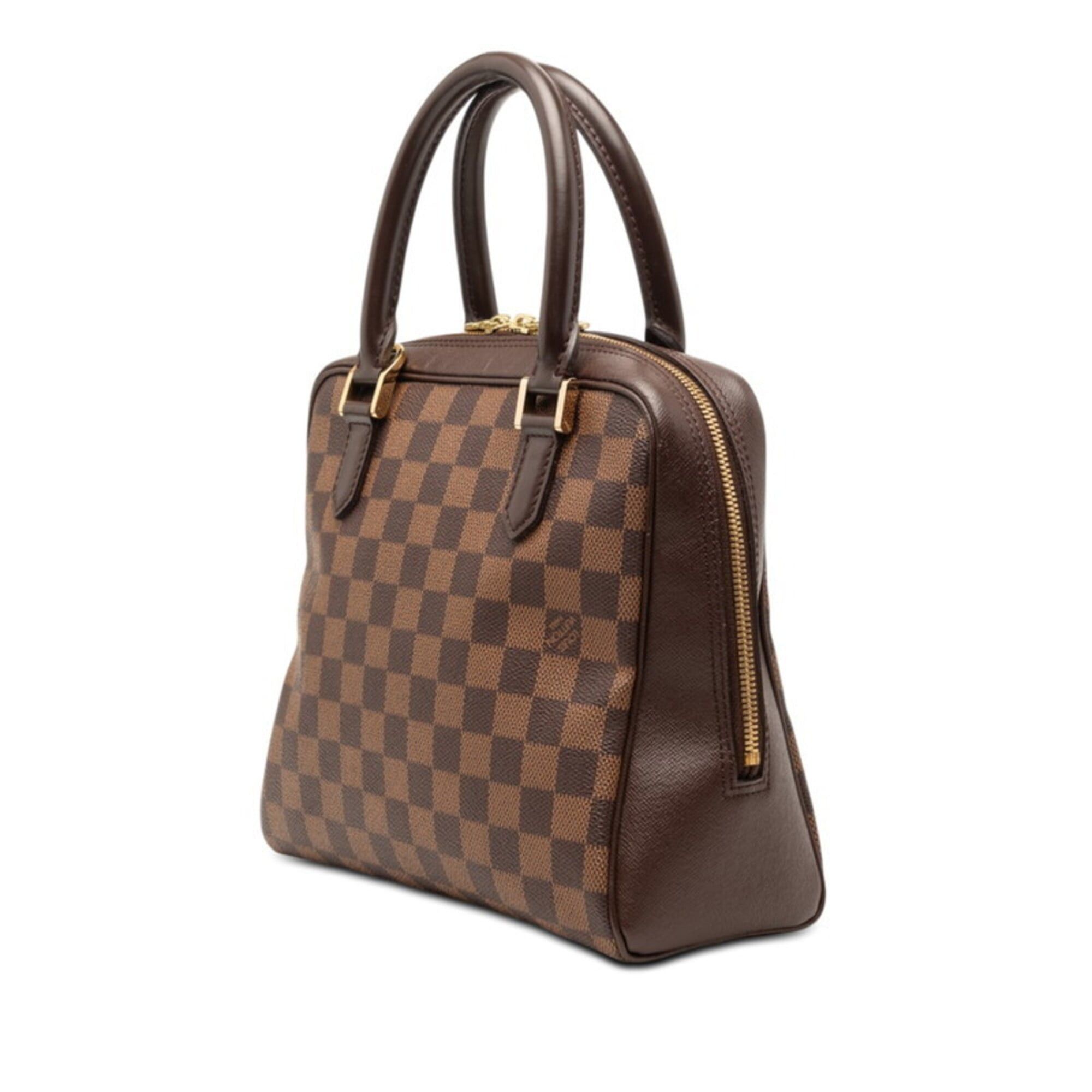 Louis Vuitton Louis Vuitton Damier Brera Handbag N51150 Brown Leather Women's LOUIS VUITTON Size ONE SIZE - 2 Thumbnail
