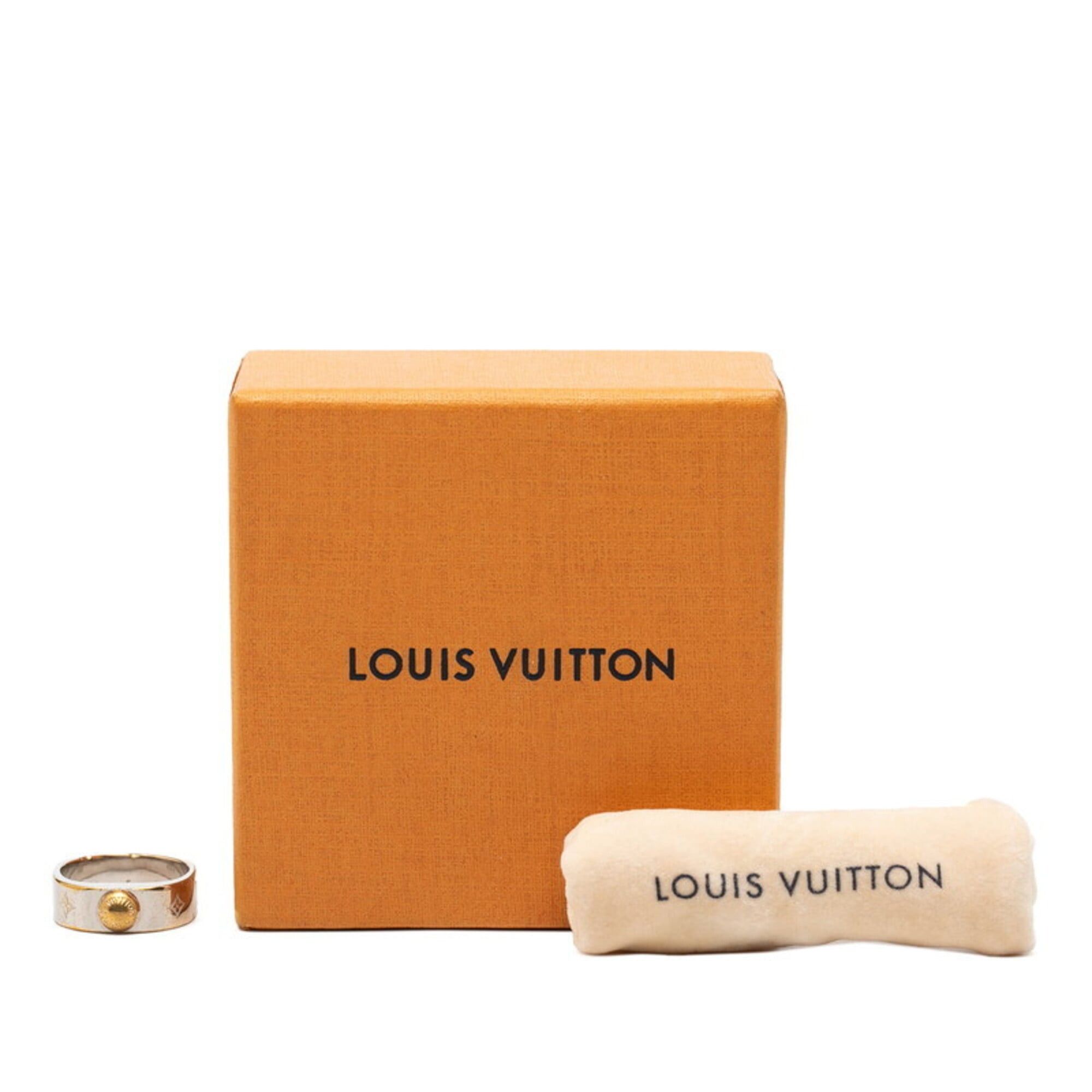 Louis Vuitton Louis Vuitton Nanogram Ring, Size #S, M00216, Silver Gold Metal Plated, Women's. Size ONE SIZE - 7 Thumbnail