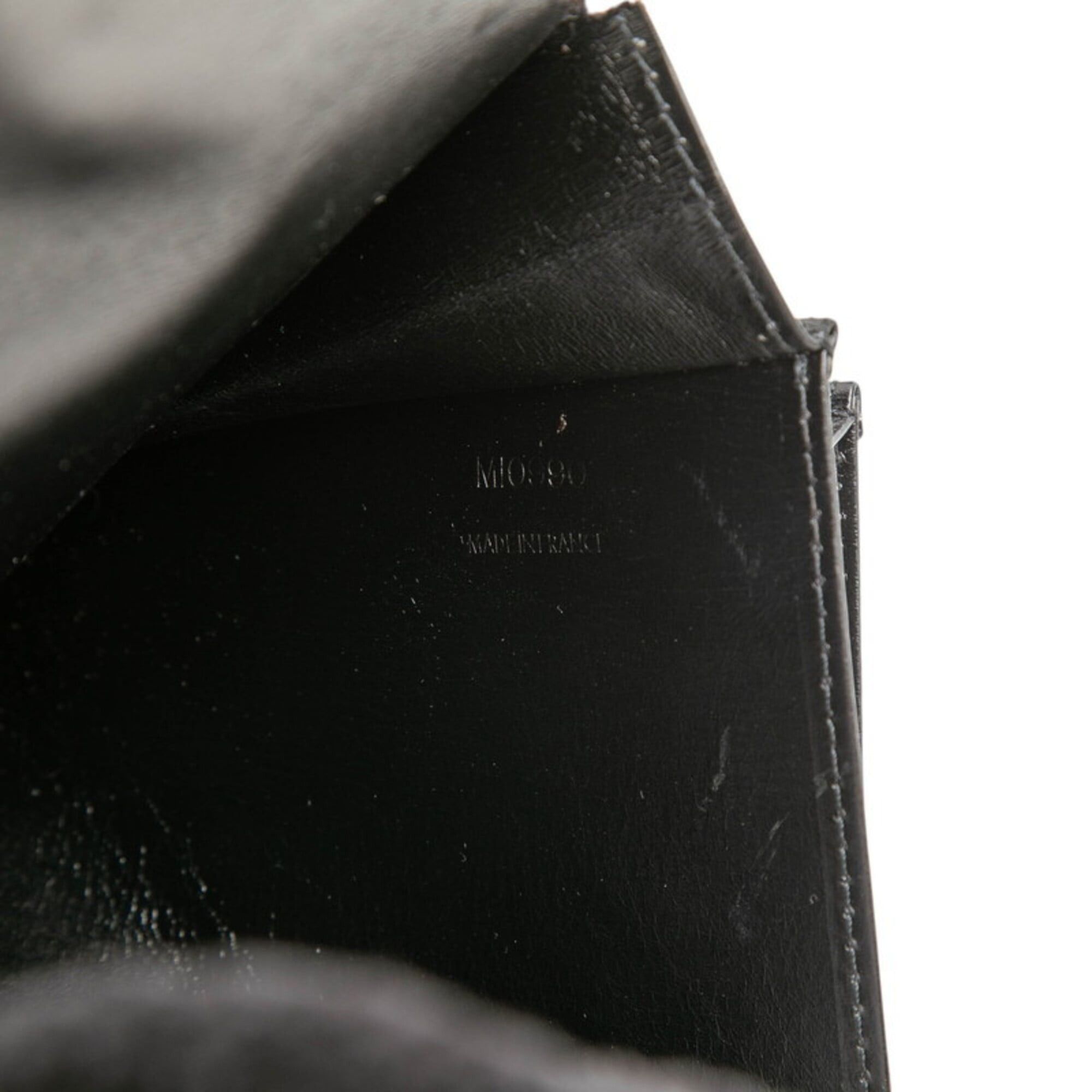 Louis Vuitton Louis Vuitton Opera Aegean Second Bag Clutch Black Leather Women's LOUIS VUITTON Size ONE SIZE - 6 Thumbnail