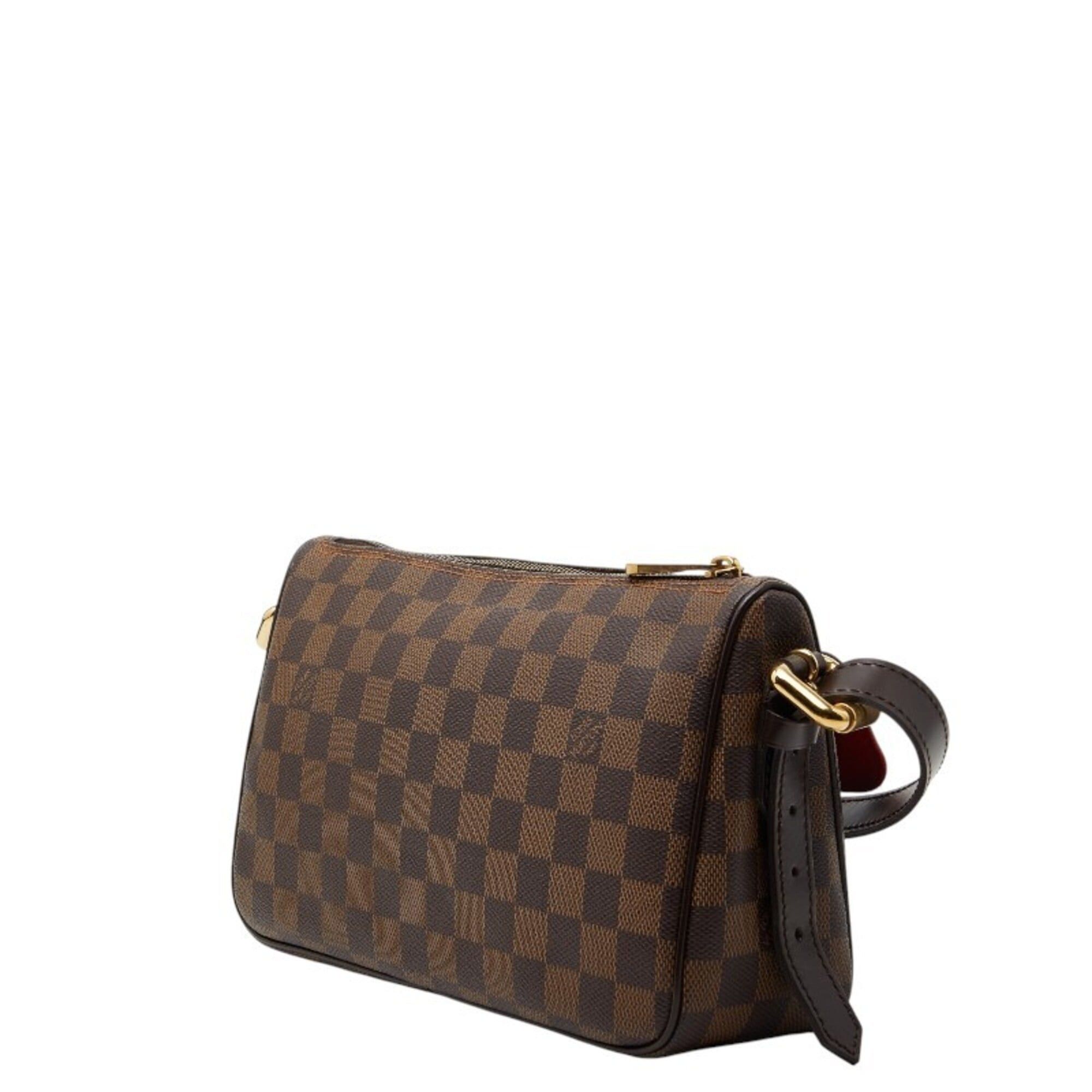 Louis Vuitton Louis Vuitton Damier Ravello PM Shoulder Bag N60007 Brown Leather Women's LOUIS VUITTON Size ONE SIZE - 2 Thumbnail