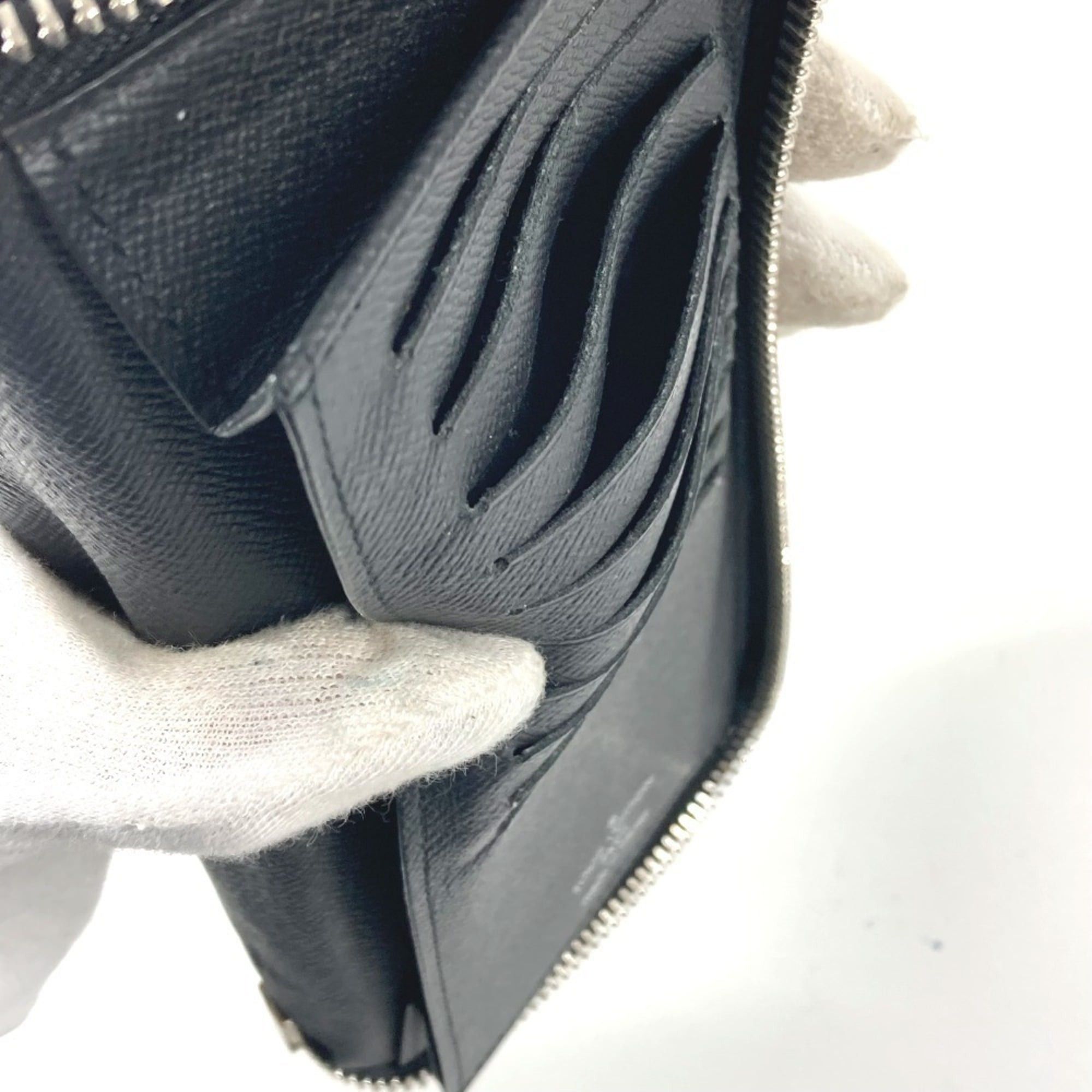 Louis Vuitton LOUIS VUITTON M60965 Epi Zippy Wallet Vertical Long Wallet, Round Zipper, Leather, Men's & Women's, Noir Black Size ONE SIZE - 11 Thumbnail