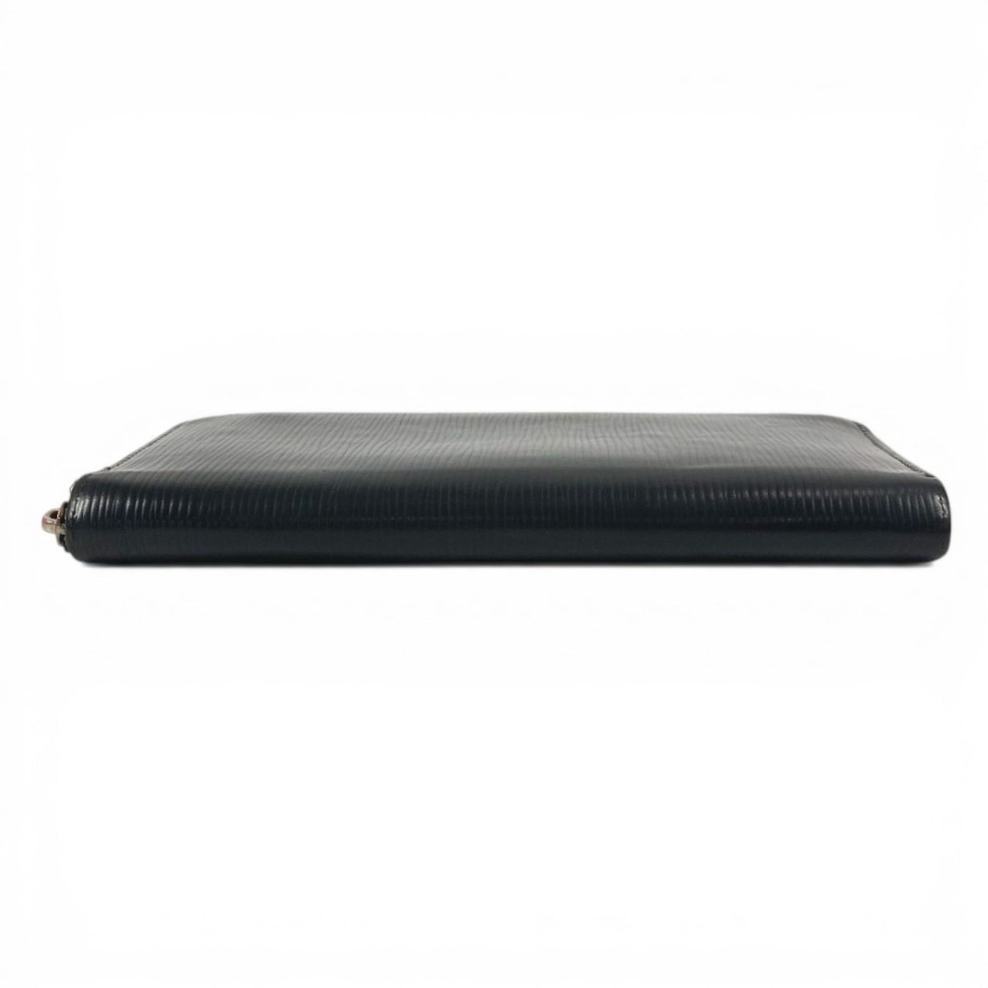 Louis Vuitton LOUIS VUITTON M60965 Epi Zippy Wallet Vertical Long Wallet, Round Zipper, Leather, Men's & Women's, Noir Black Size ONE SIZE - 3 Thumbnail