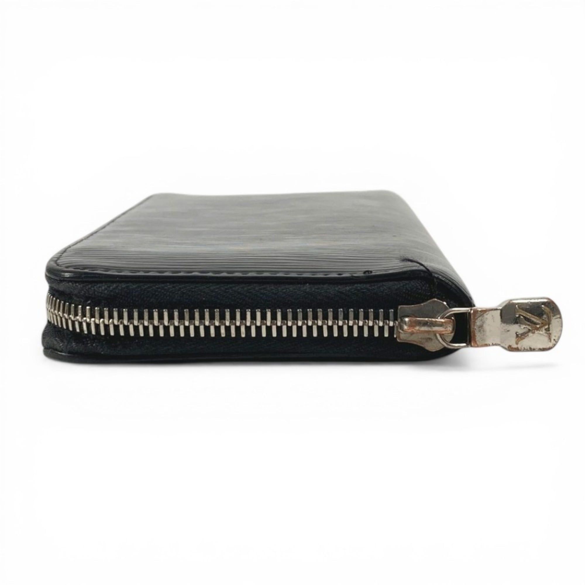 Louis Vuitton LOUIS VUITTON M60965 Epi Zippy Wallet Vertical Long Wallet, Round Zipper, Leather, Men's & Women's, Noir Black Size ONE SIZE - 6 Thumbnail